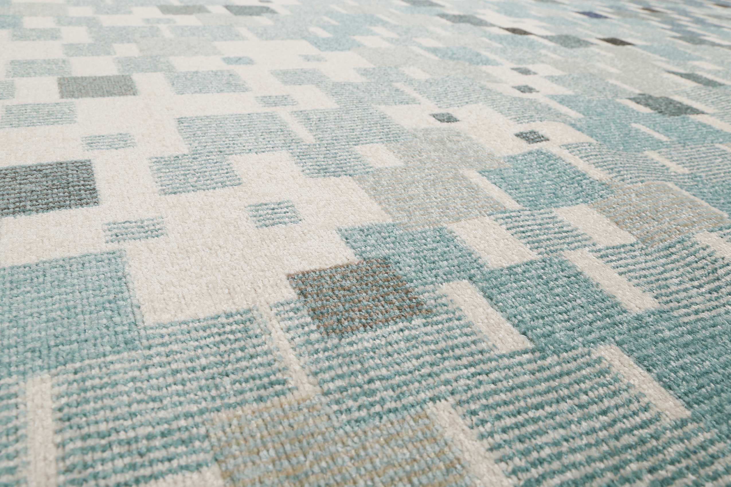 Esprit Teppich In- und Outdoor Blau Grün 