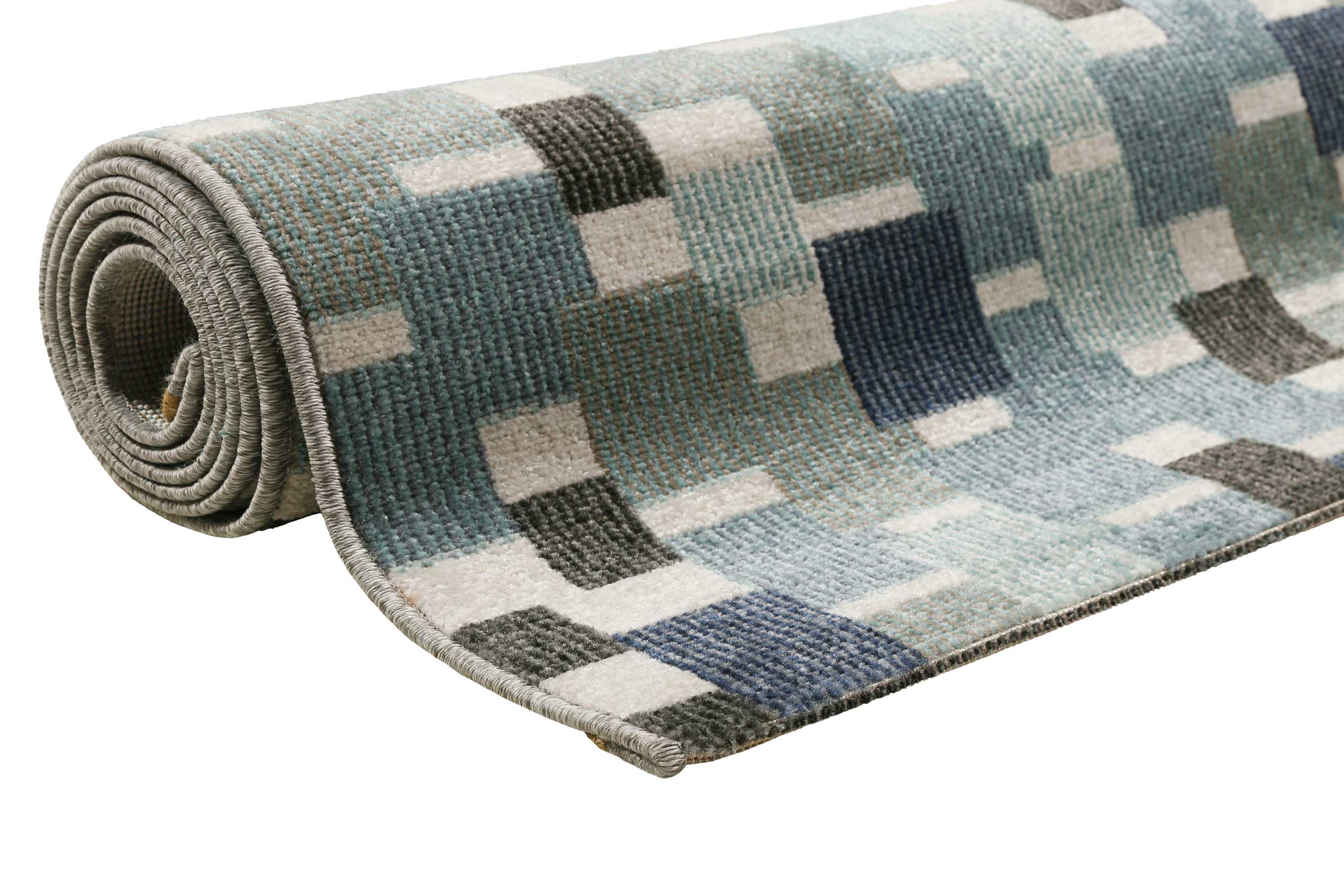 Esprit Teppich In- und Outdoor Blau Grün 