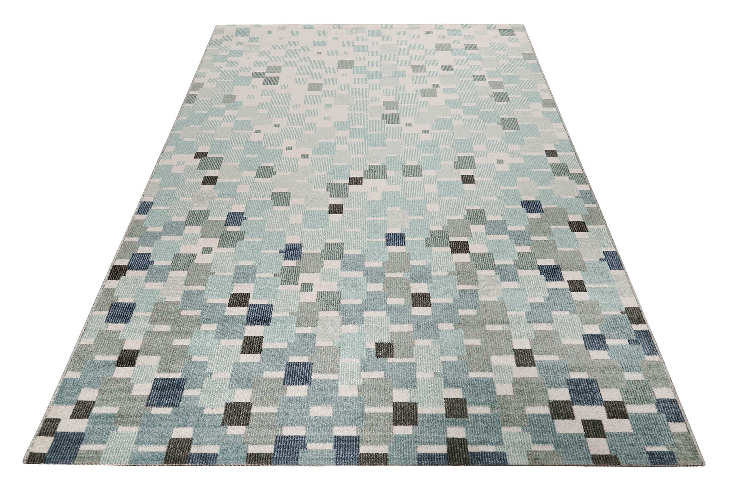 Esprit Teppich In- und Outdoor Blau Grün 