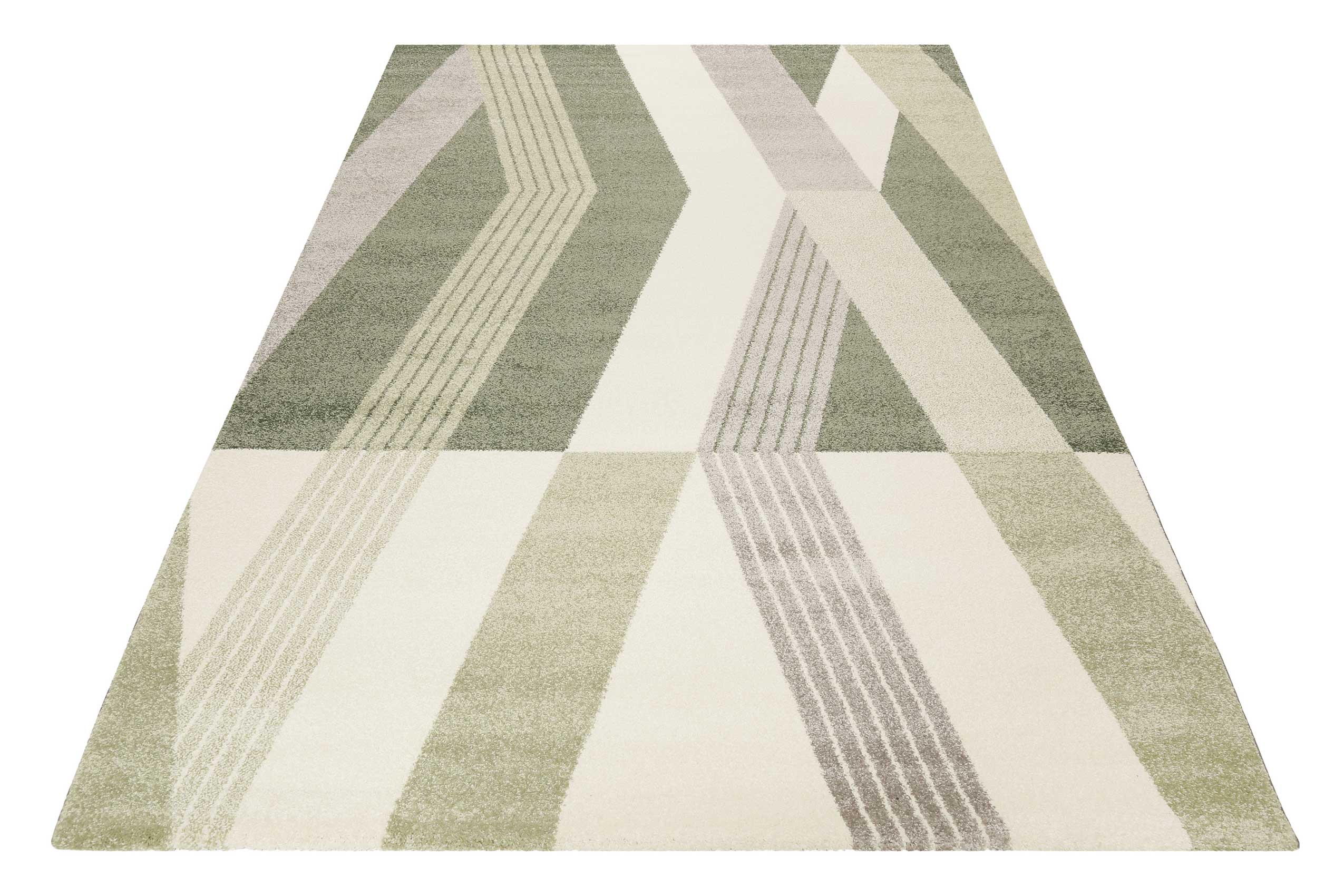 Esprit Teppich Salbeigrün Grau Beige » Palm Springs « - Ansicht 2