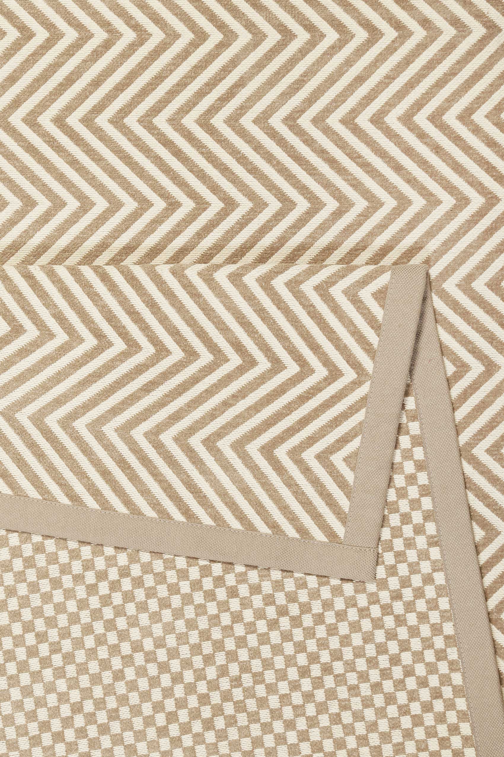 Esprit Wendeteppich Beige Kurzflor 