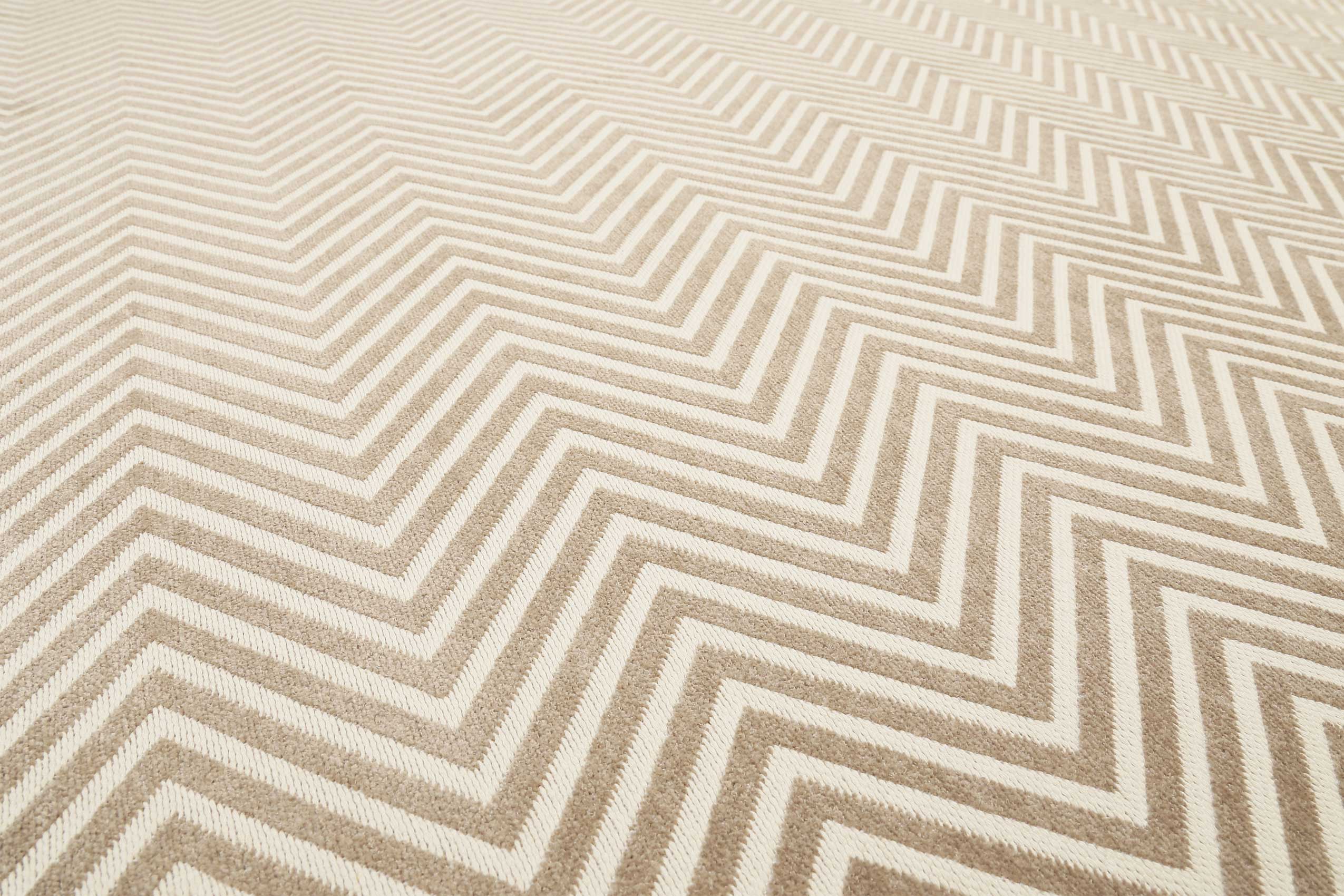 Esprit Wendeteppich Beige Kurzflor 