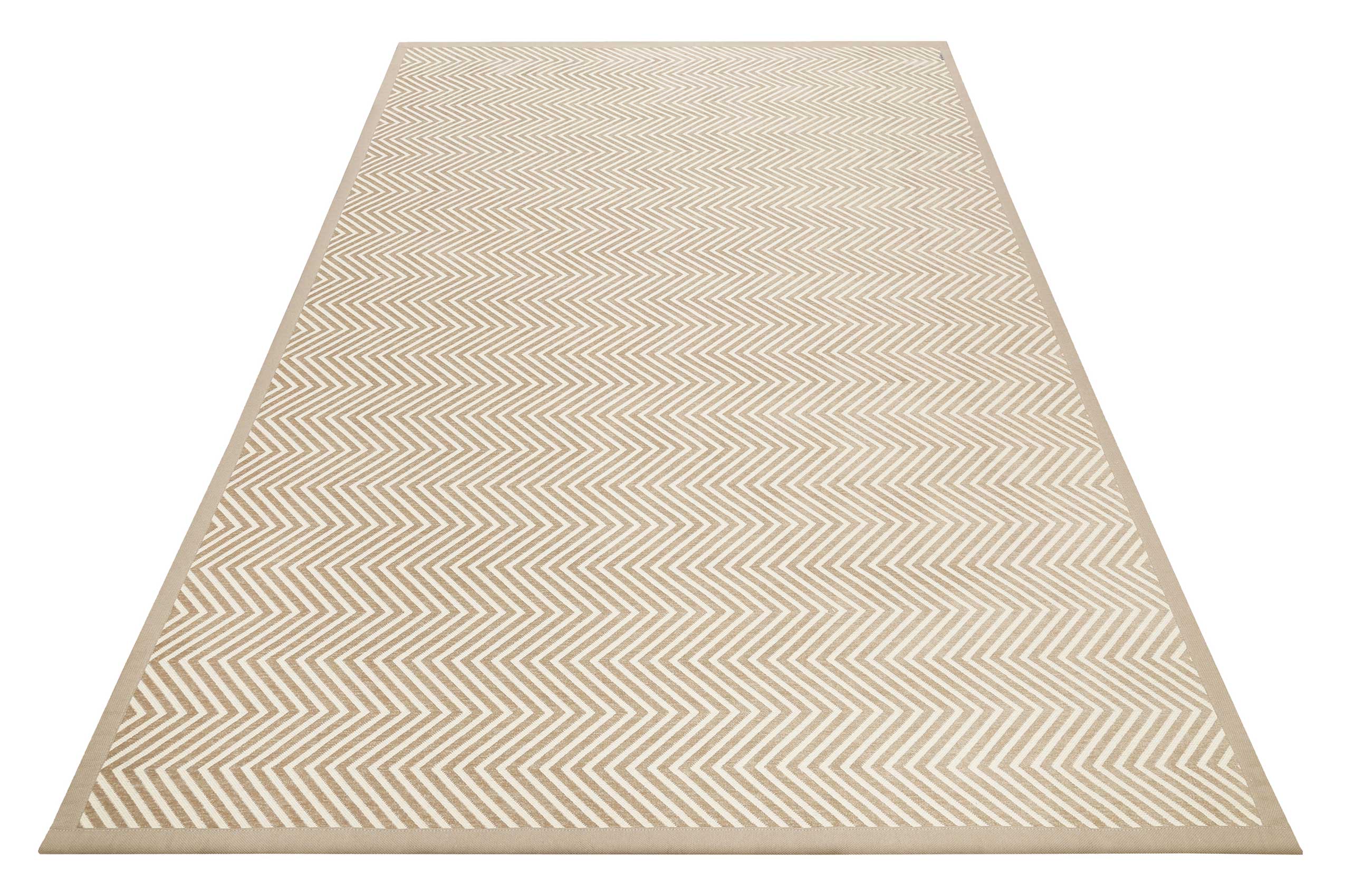 Esprit Wendeteppich Beige Kurzflor 