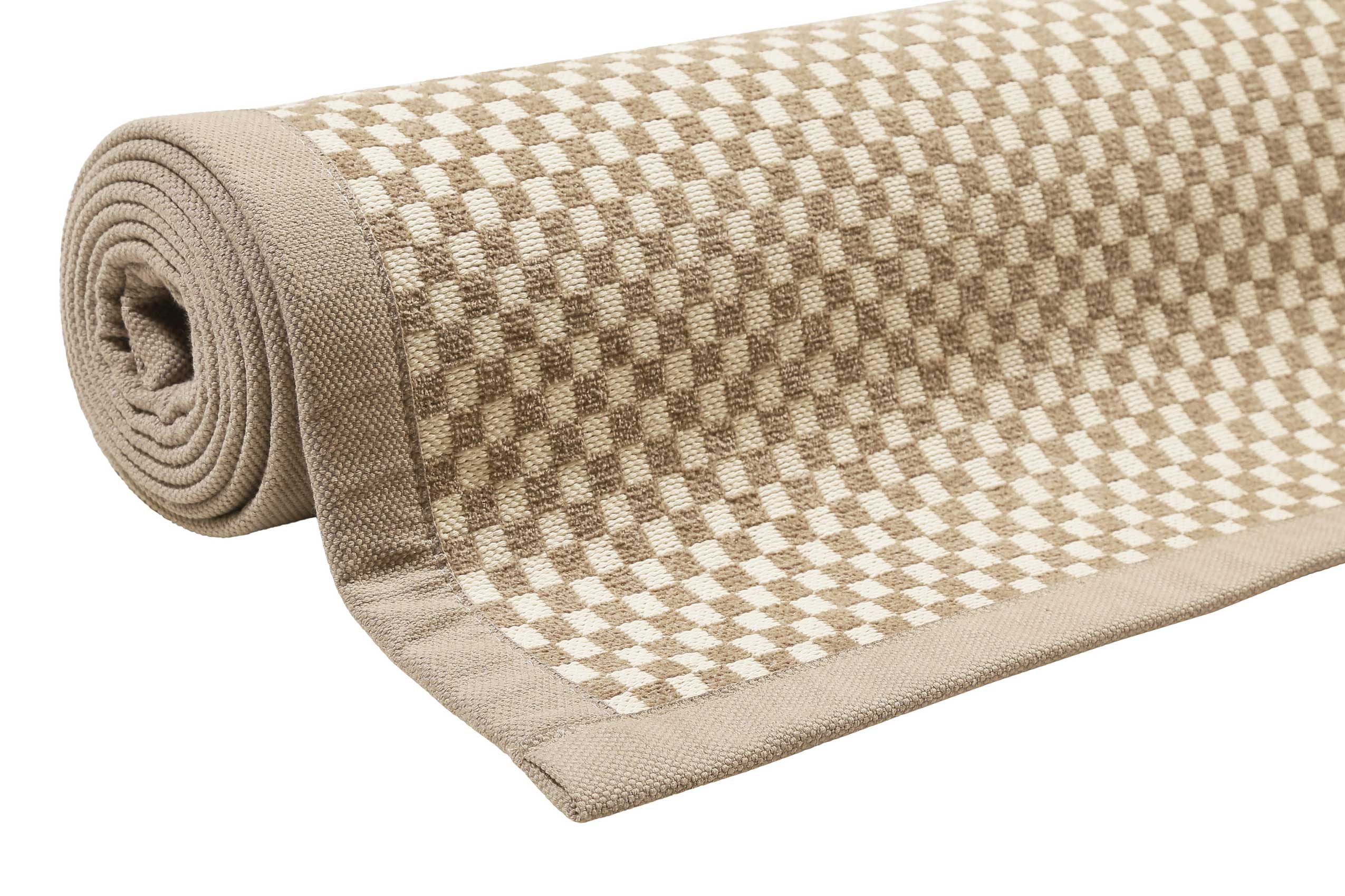 Esprit Wendeteppich Beige Kurzflor 