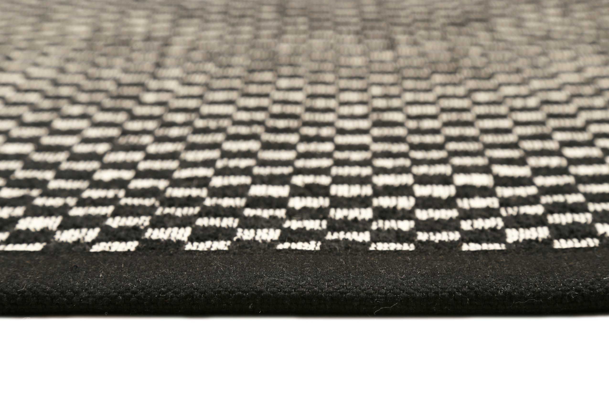 Esprit Wendeteppich Schwarz Weiß Kurzflor 