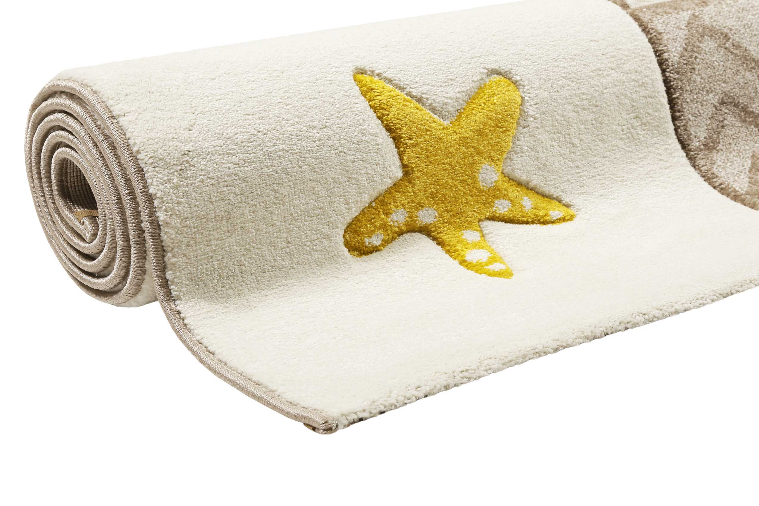 Esprit Kinderteppich Creme Beige 