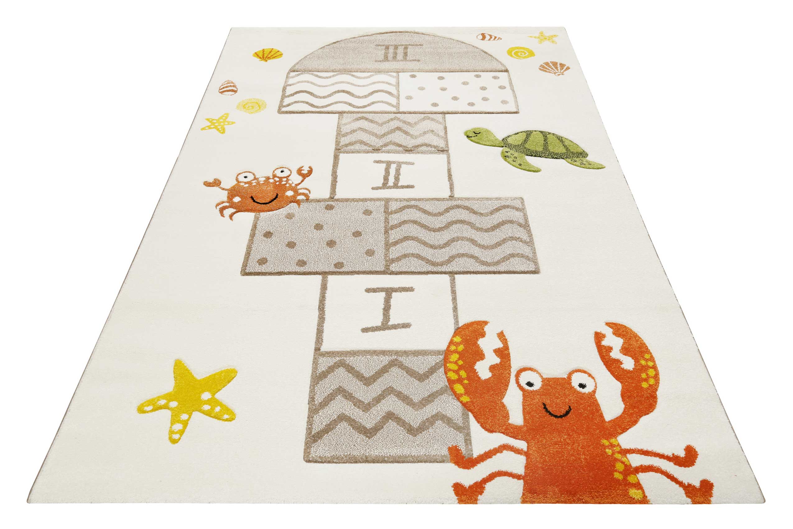 Esprit Kinderteppich Creme Beige 