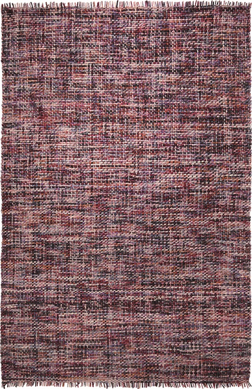 Esprit Kelim Teppich Rot Violett aus Wolle » Purl « - Ansicht 1