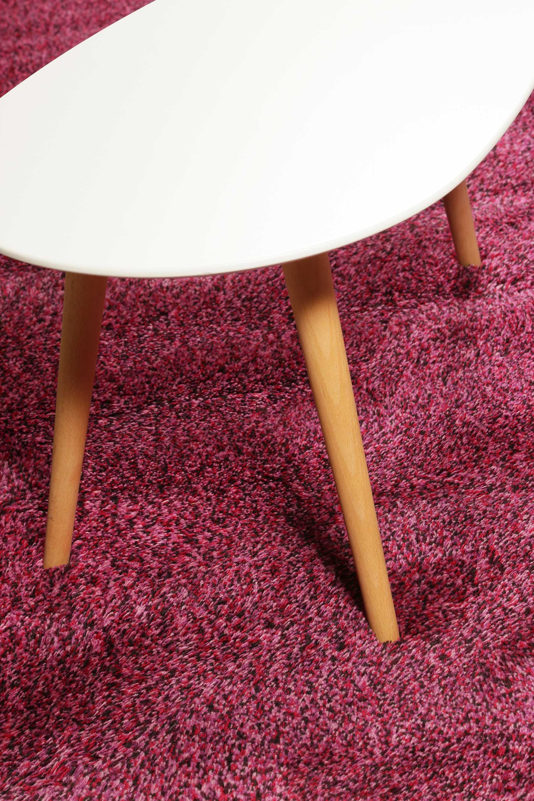 Esprit Wollteppich Violett meliert Hochflor » Purple Passion « - Ansicht 6