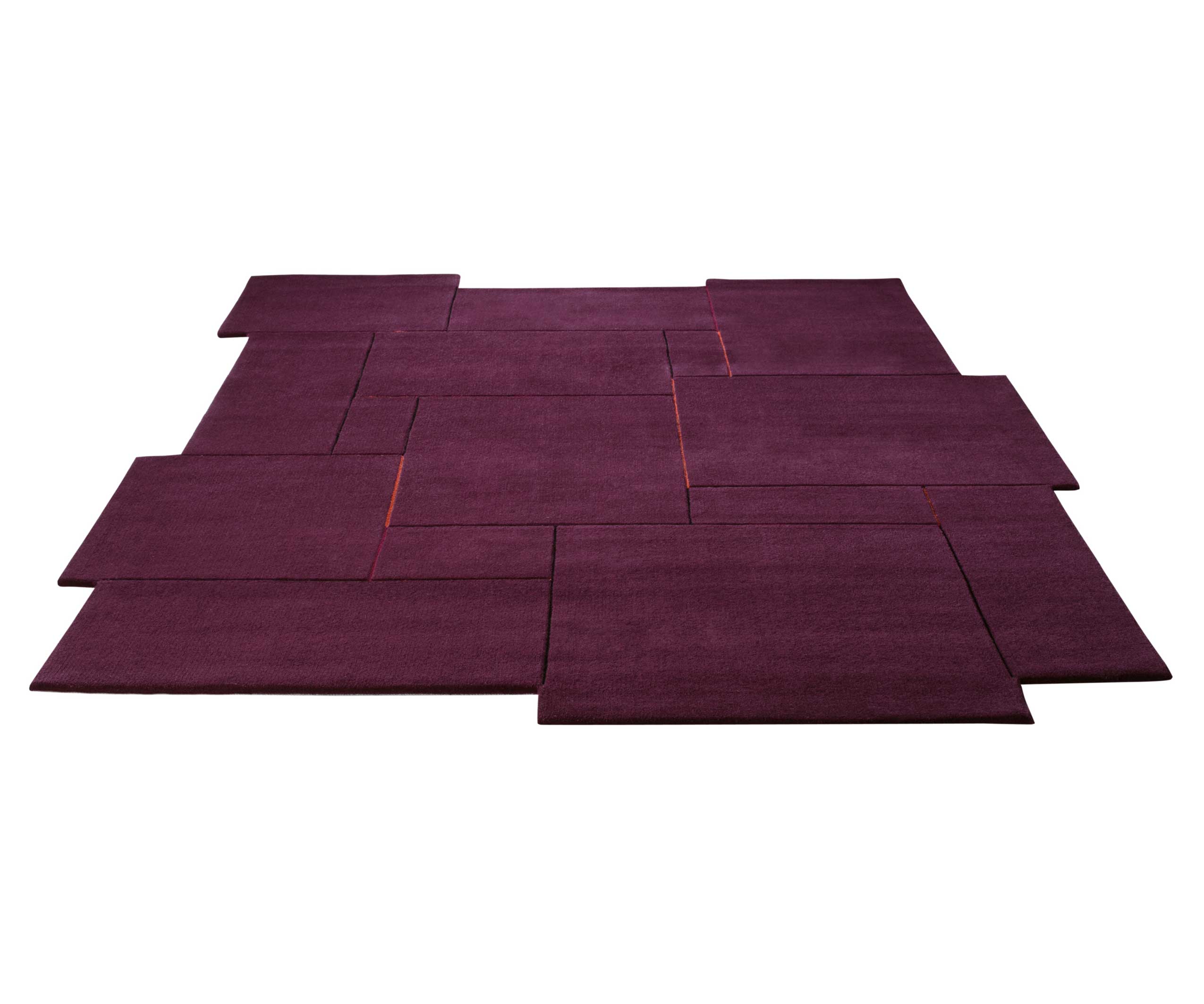 Esprit Wollteppich Lila » Puzzle « - Ansicht 2
