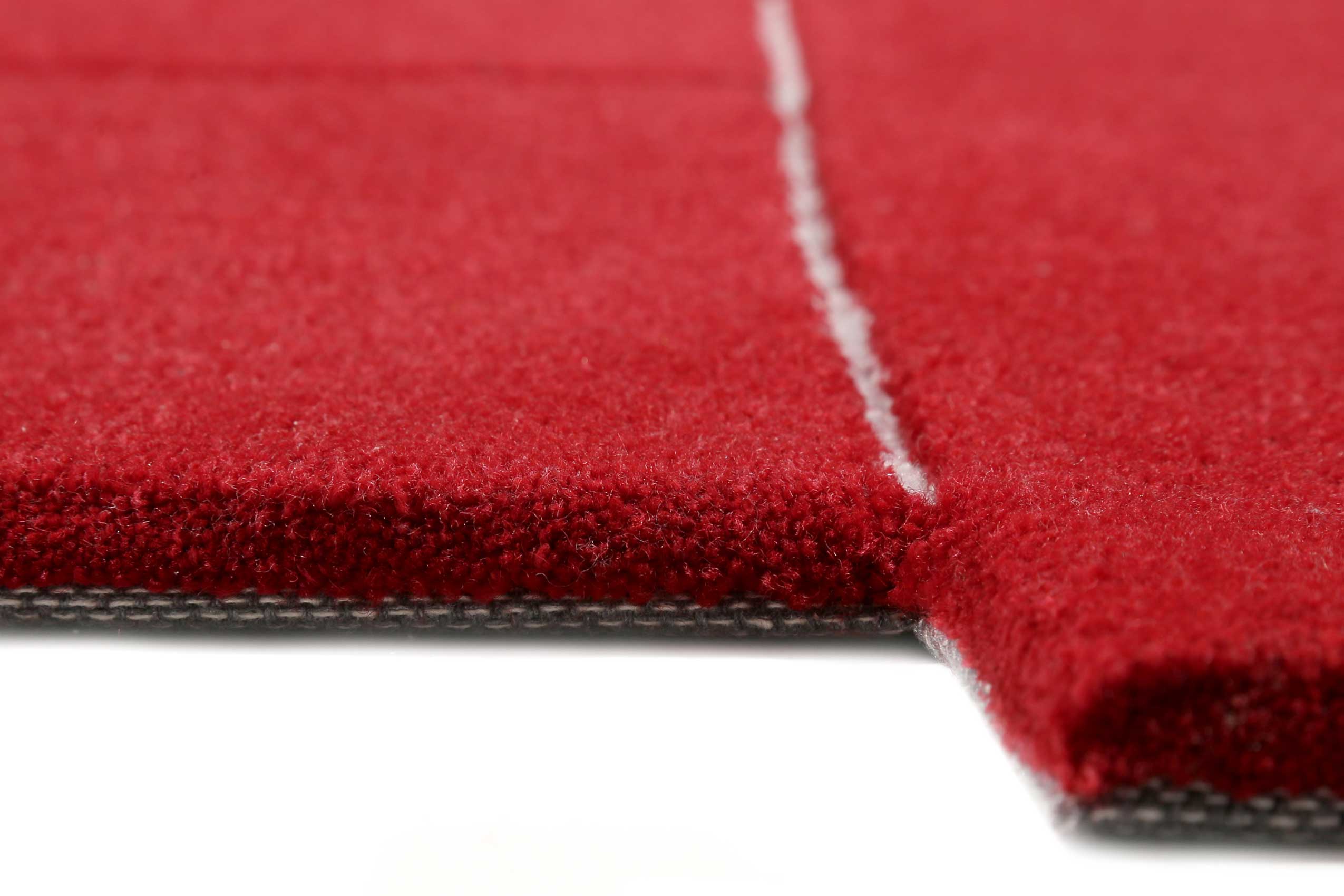 Esprit Wollteppich Rot Kurzflor » Puzzle « - Ansicht 4