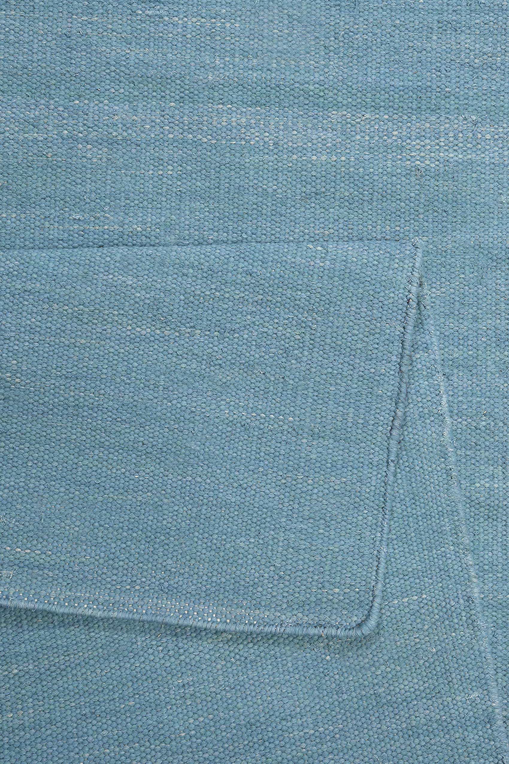 Esprit Kurzflor Teppich Türkis aus Baumwolle 