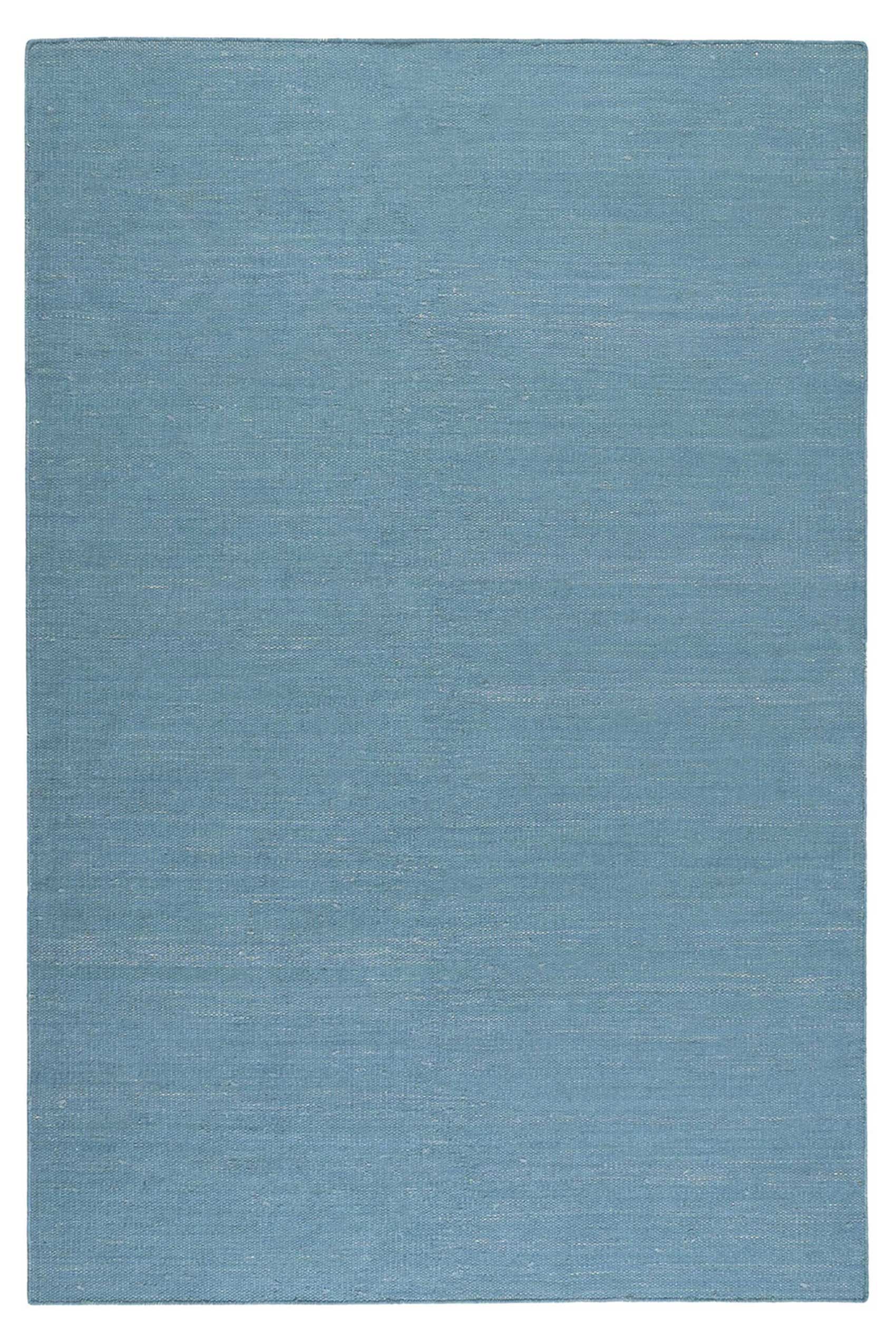 Esprit Kurzflor Teppich Türkis aus Baumwolle 