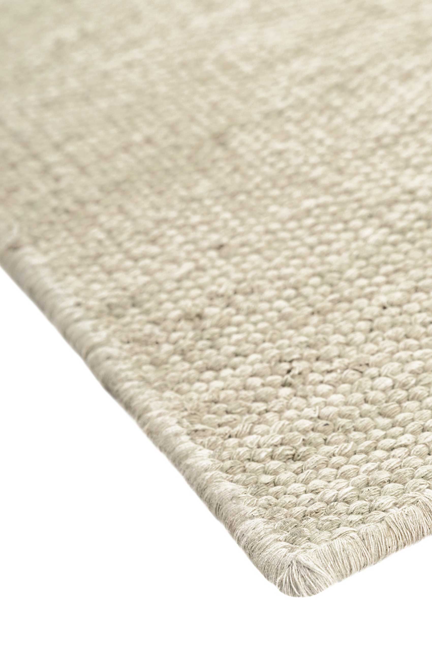 Esprit Kurzflor Teppich Beige aus Baumwolle » Rainbow Kelim « - Ansicht 3