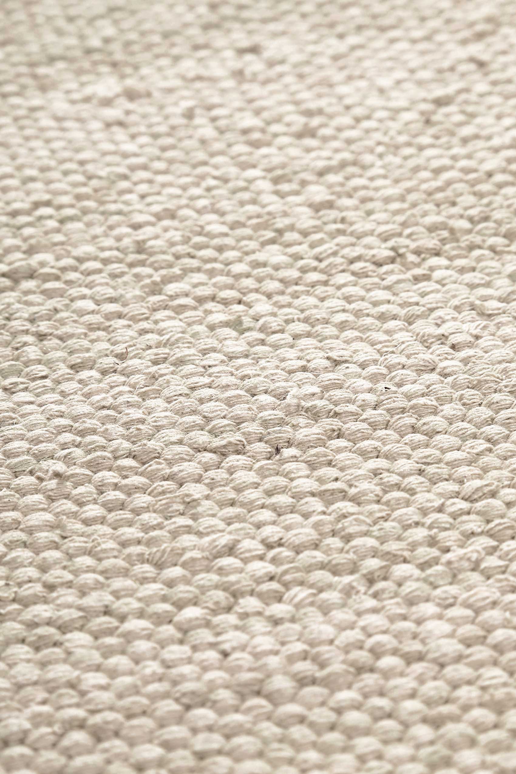 Esprit Kurzflor Teppich Beige aus Baumwolle » Rainbow Kelim « - Ansicht 4