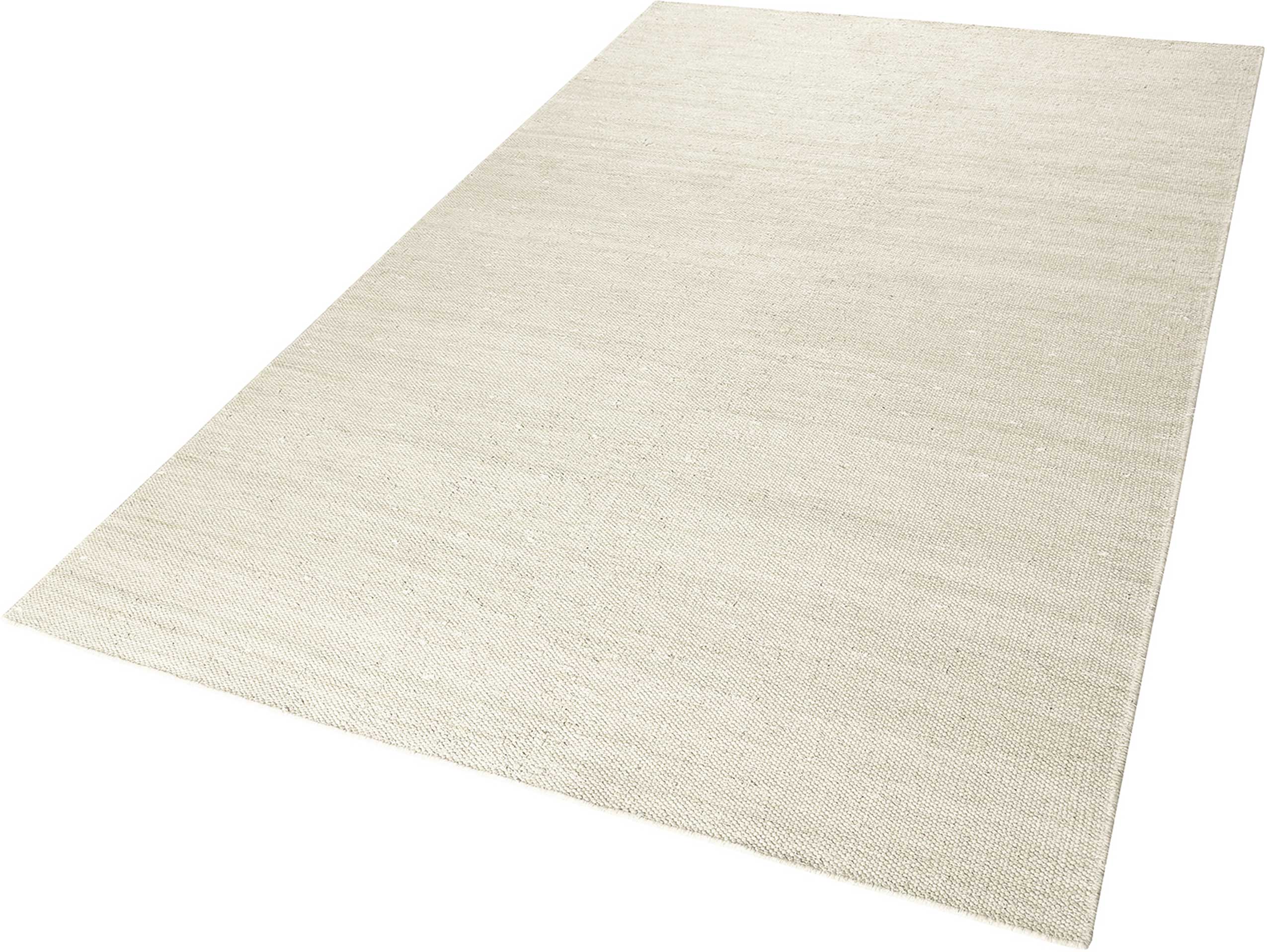 Esprit Kurzflor Teppich Beige aus Baumwolle » Rainbow Kelim « - Ansicht 2