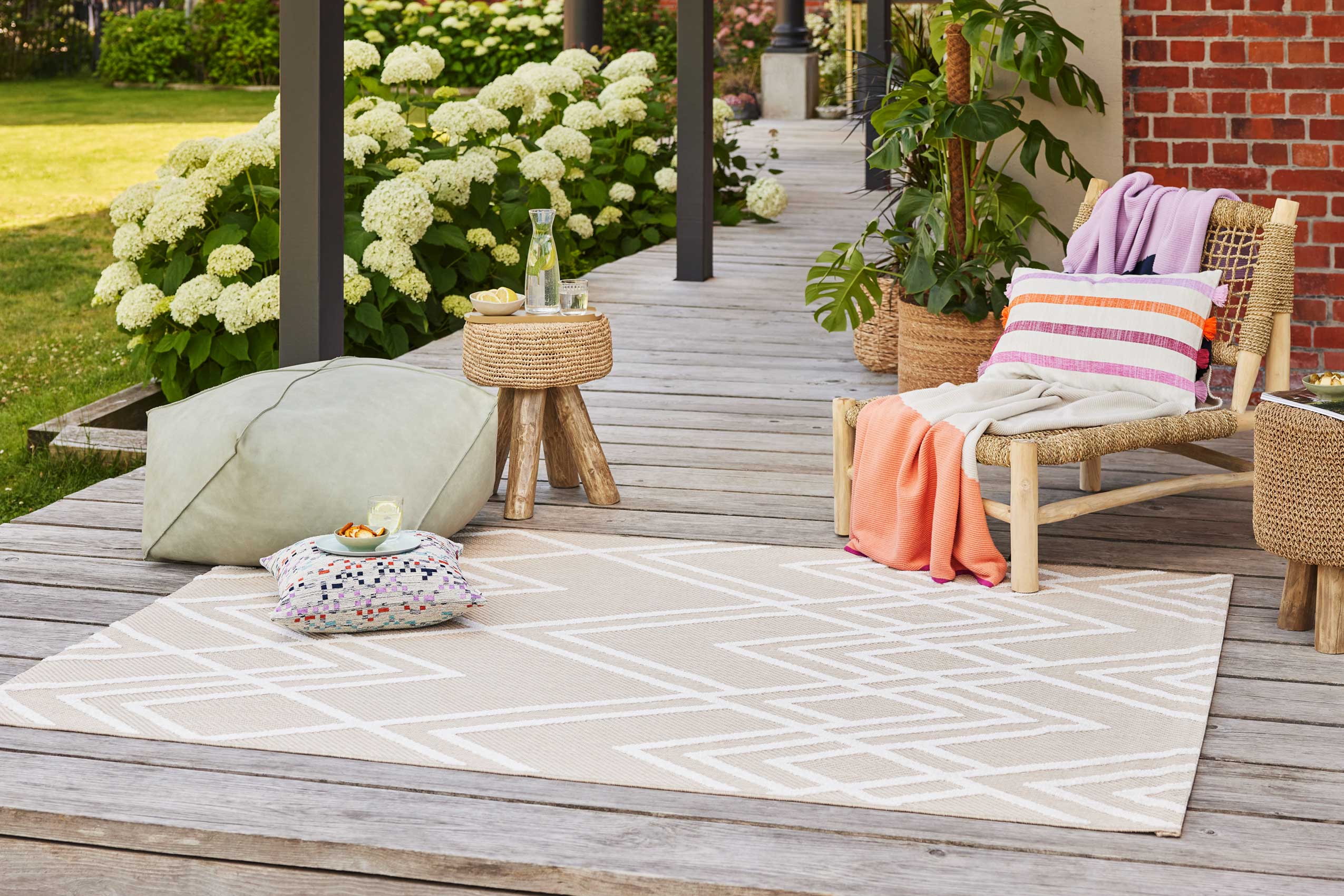 Esprit Teppich In- und Outdoor Beige 