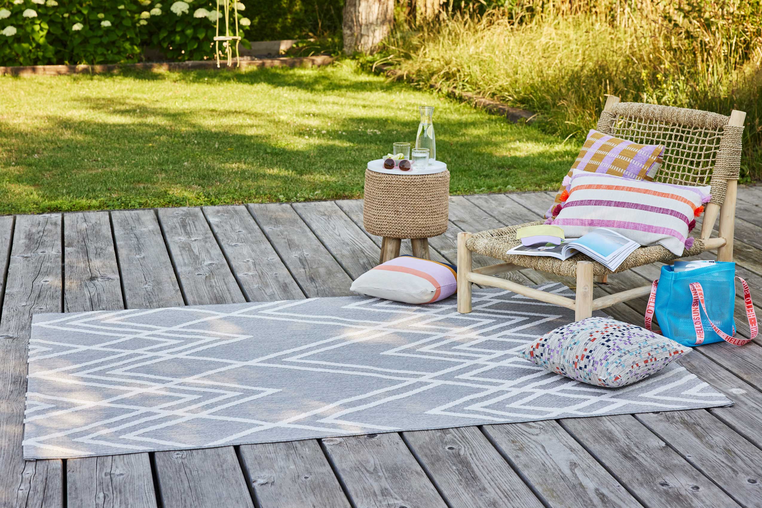 Esprit Teppich In- und Outdoor Grau 