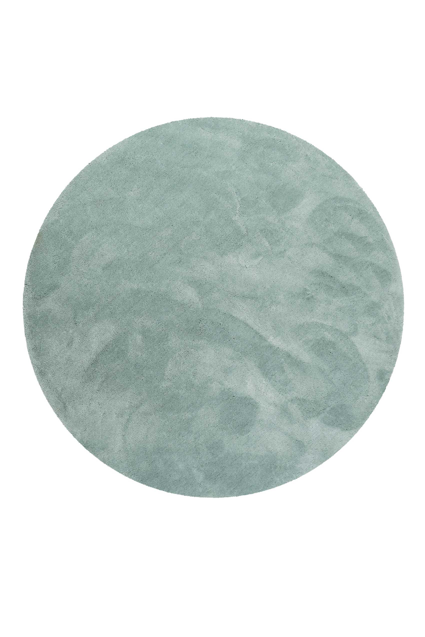 Esprit Teppich Rund Mintgrün Hochflor 