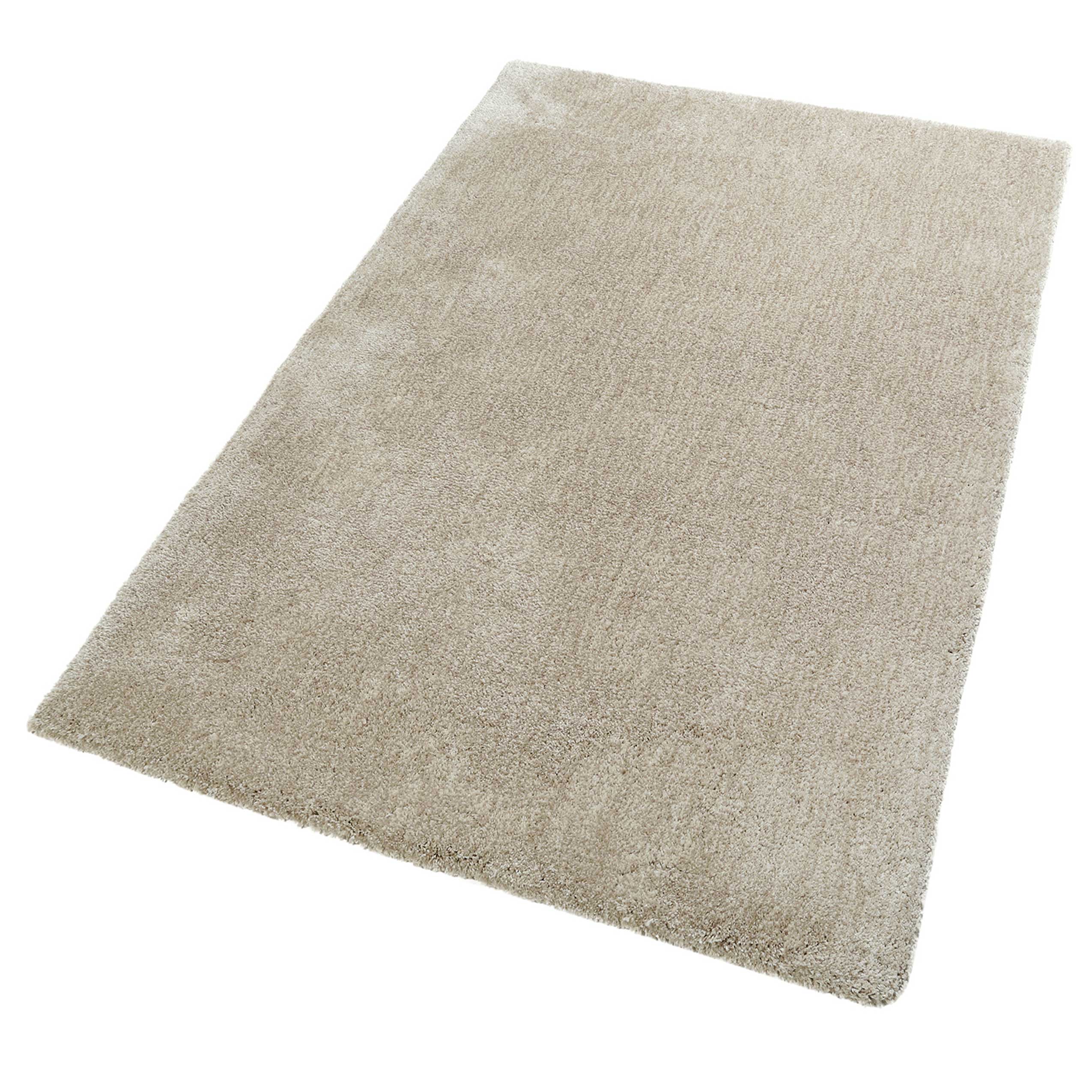 Esprit Teppich Beige Sand meliert Hochflor 