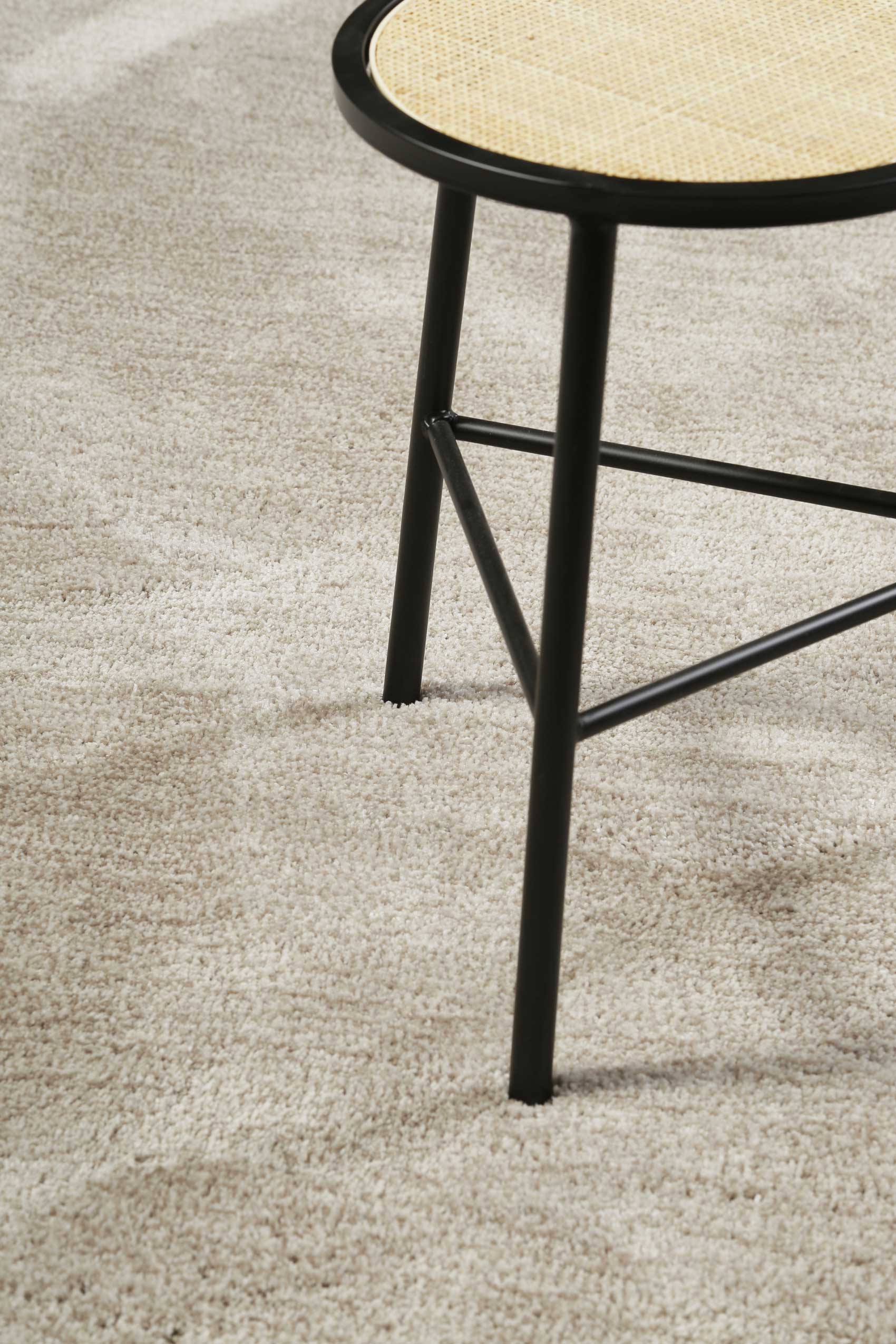 Esprit Teppich Beige Sand meliert Hochflor 