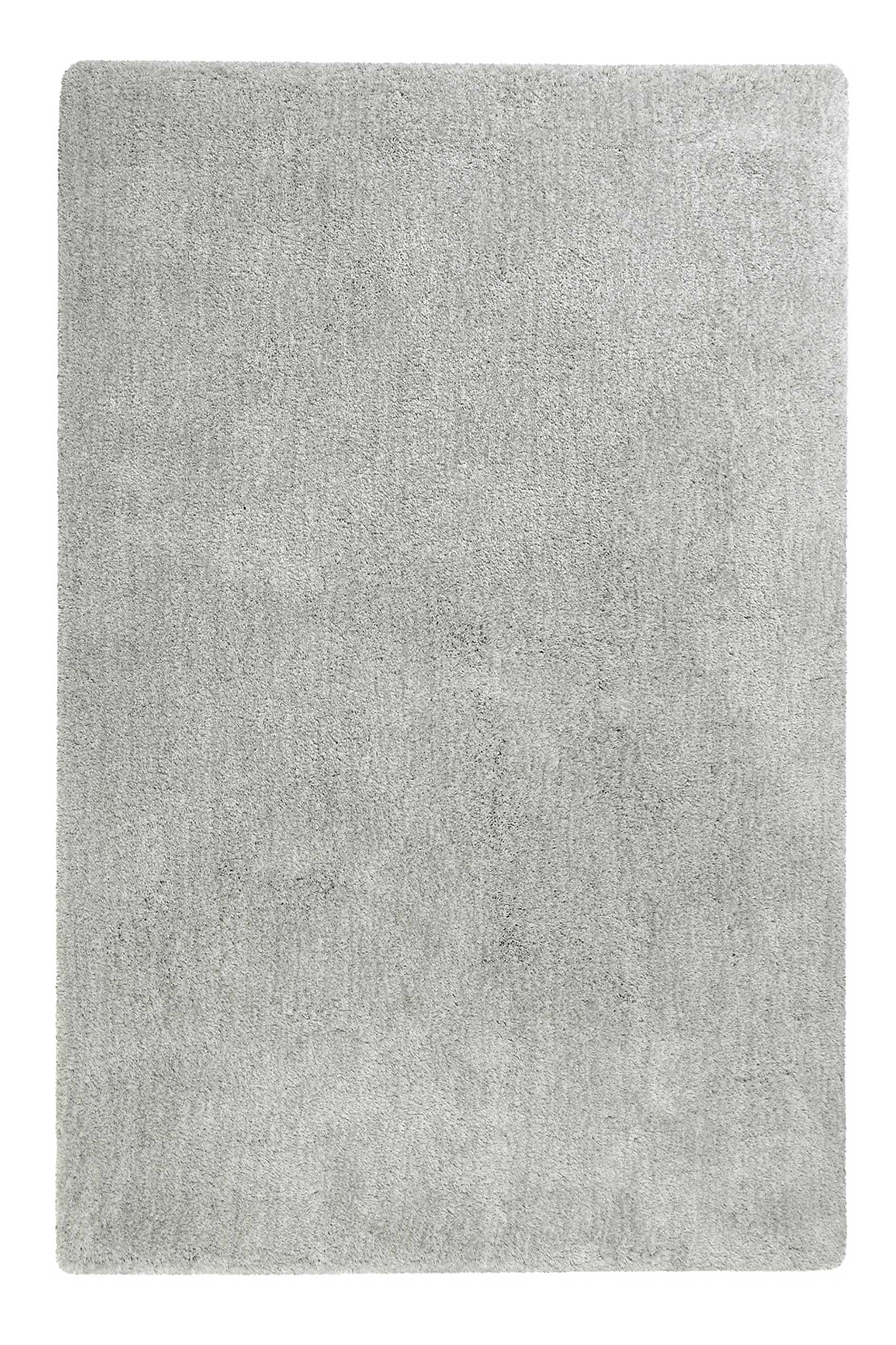Esprit Teppich Hellgrau Creme meliert Hochflor 