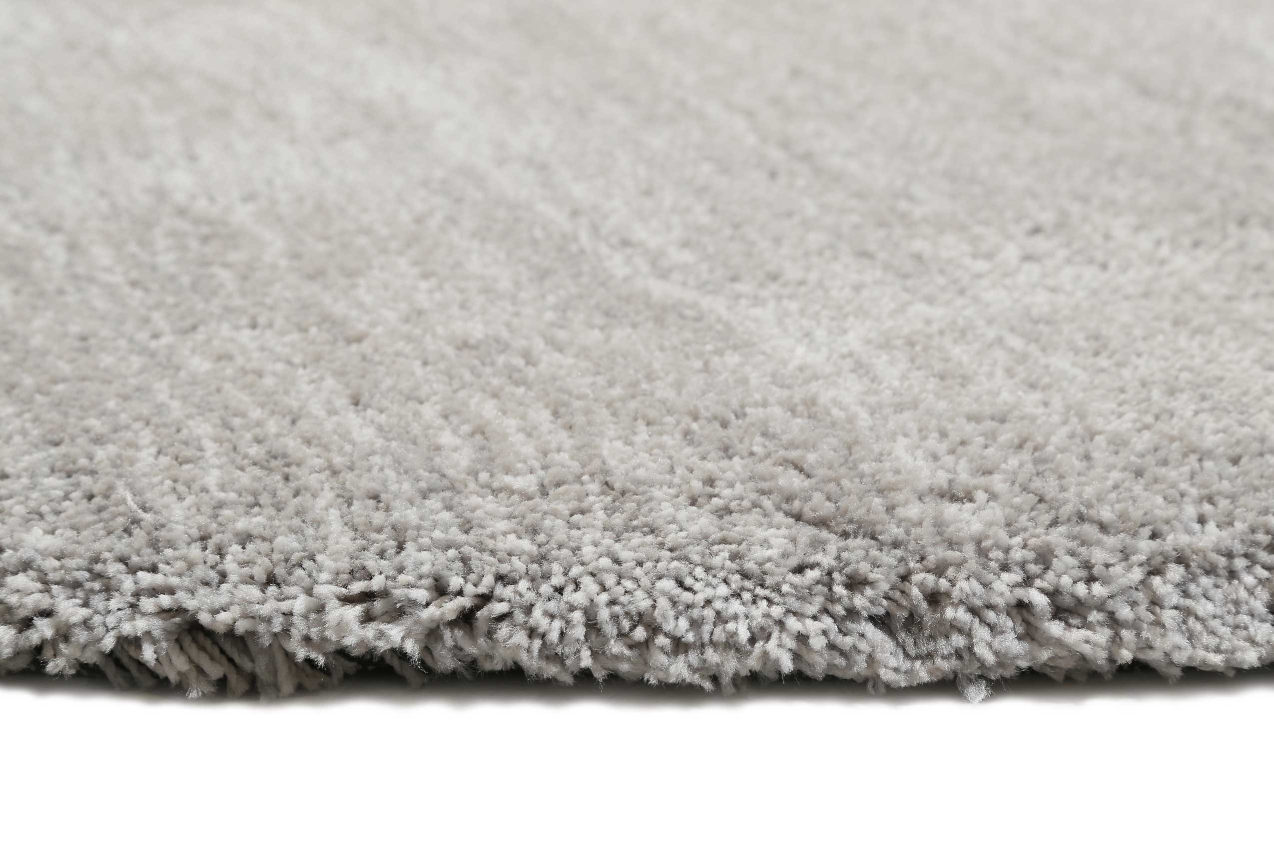 Esprit Teppich Hellgrau Creme meliert Hochflor 