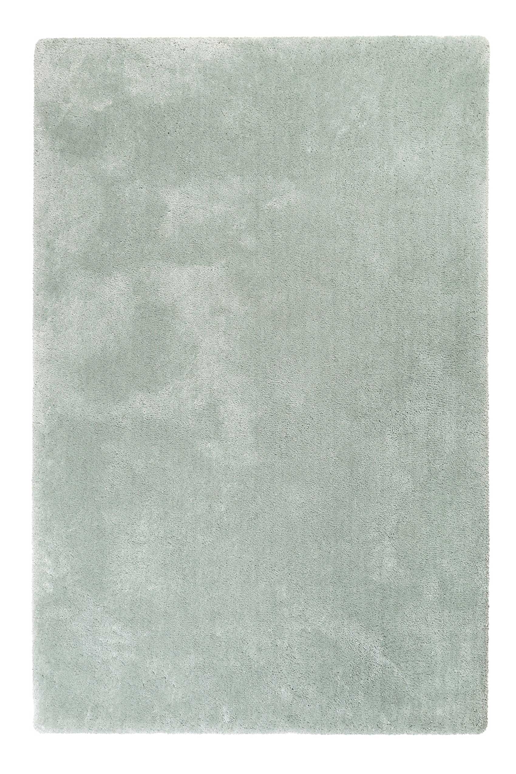 Esprit Teppich Hellgrau Grün Hochflor 