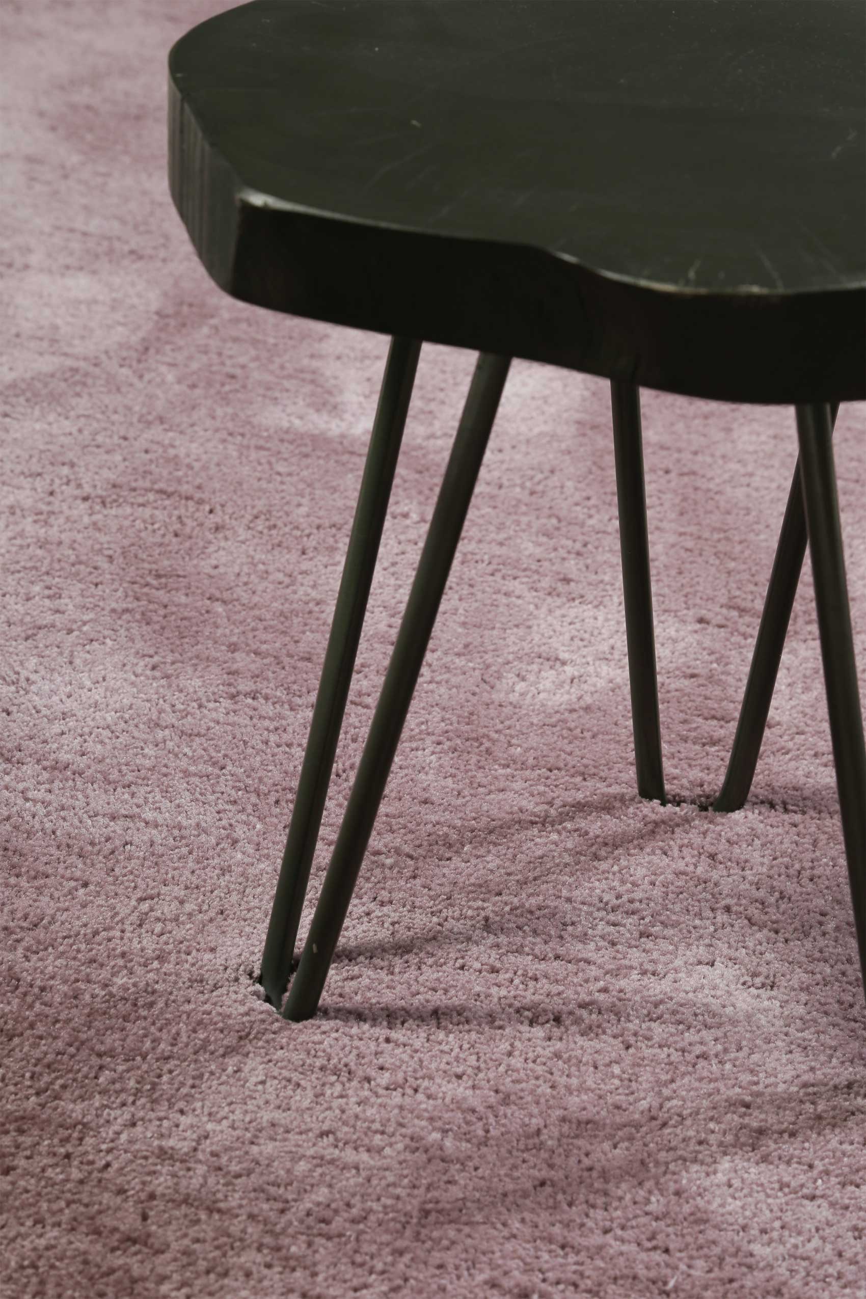 Esprit Teppich Altrosa Flieder Hochflor 