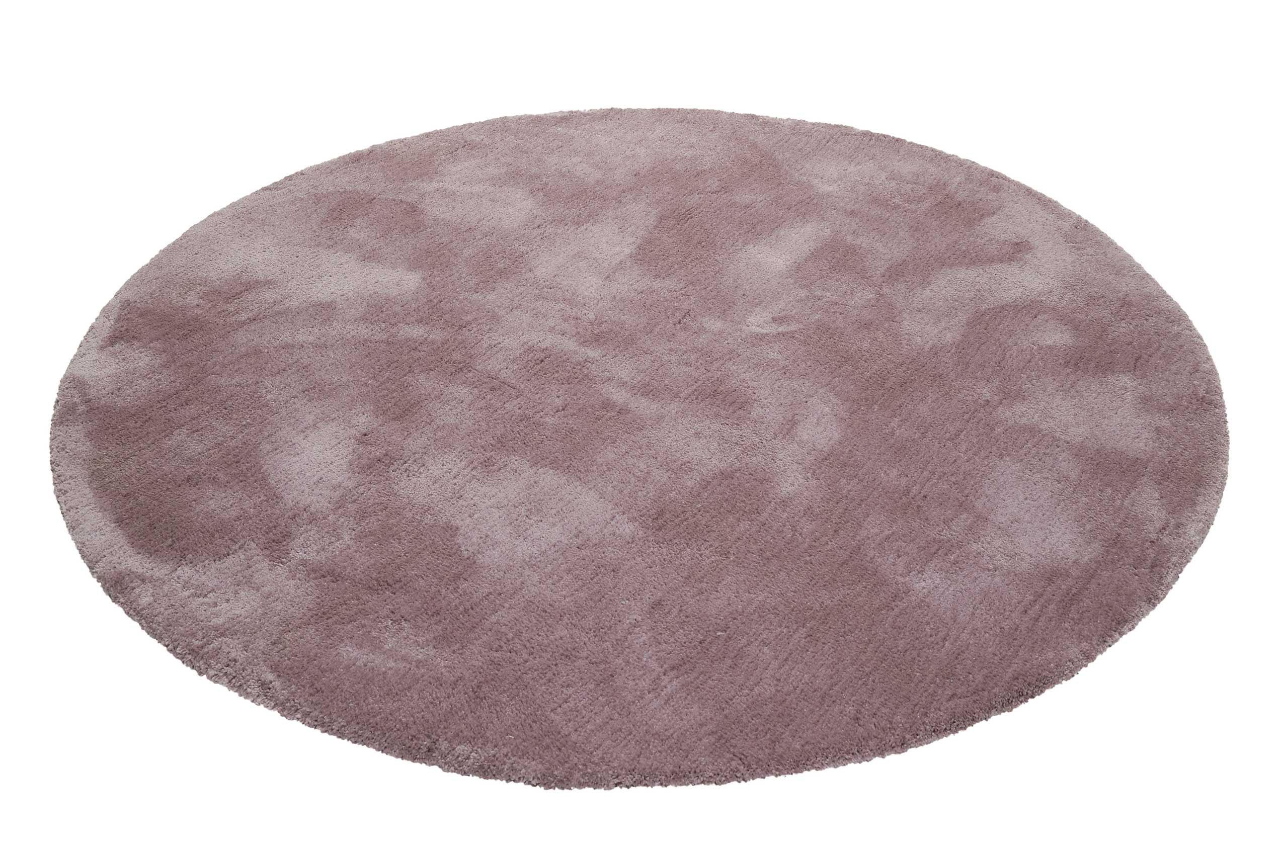 Esprit Teppich Rund Altrosa Flieder Hochflor 