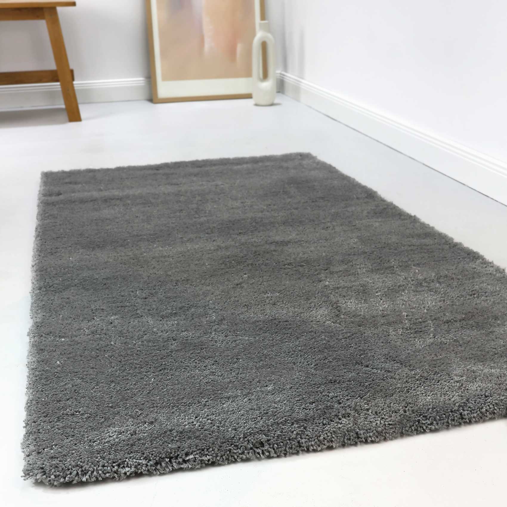 Esprit Teppich Grau Taupe Hochflor 