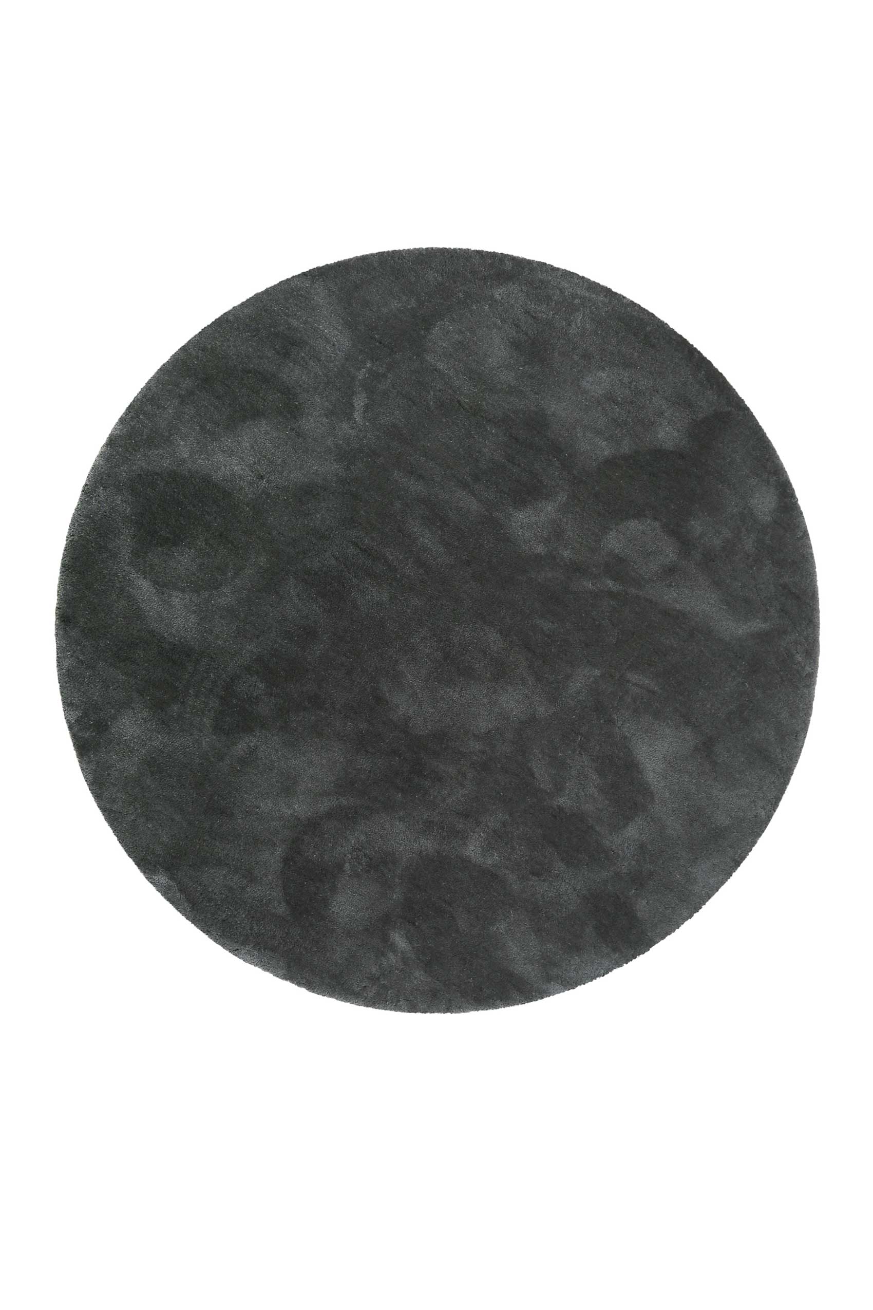 Esprit Teppich Rund Grün Anthrazit Hochflor 