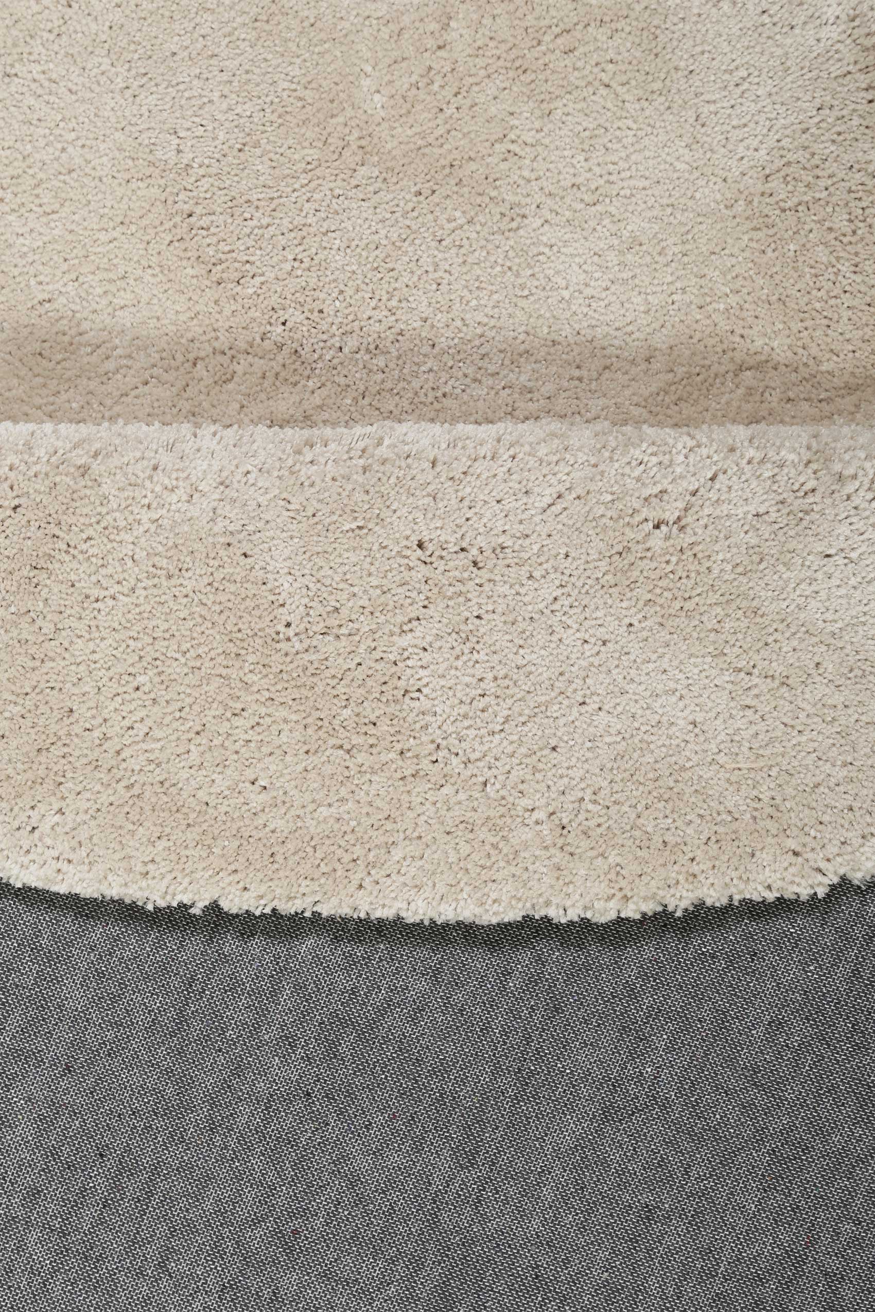 Esprit Teppich Rund Beige Hochflor 