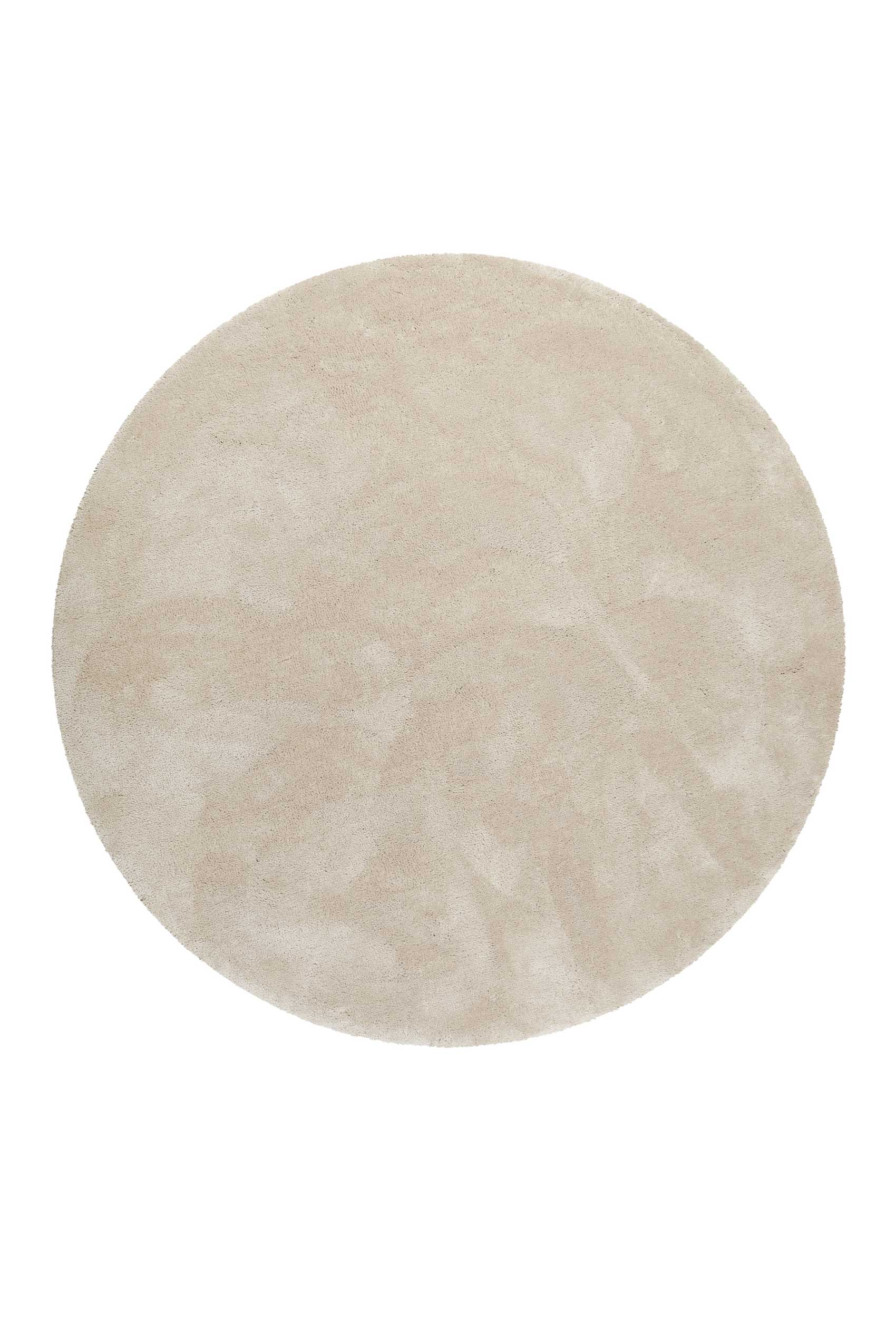 Esprit Teppich Rund Beige Hochflor 