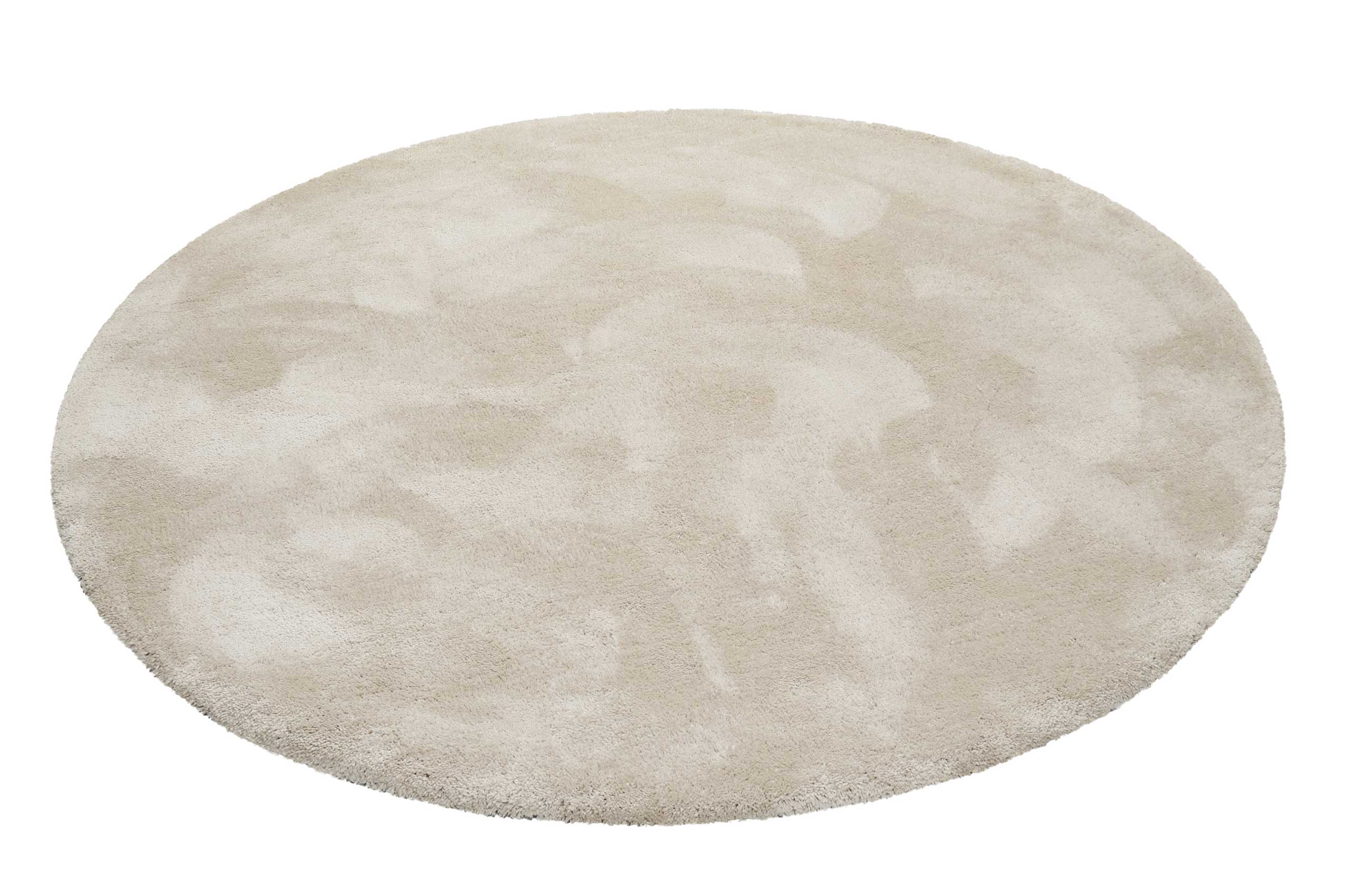 Esprit Teppich Rund Beige Hochflor 