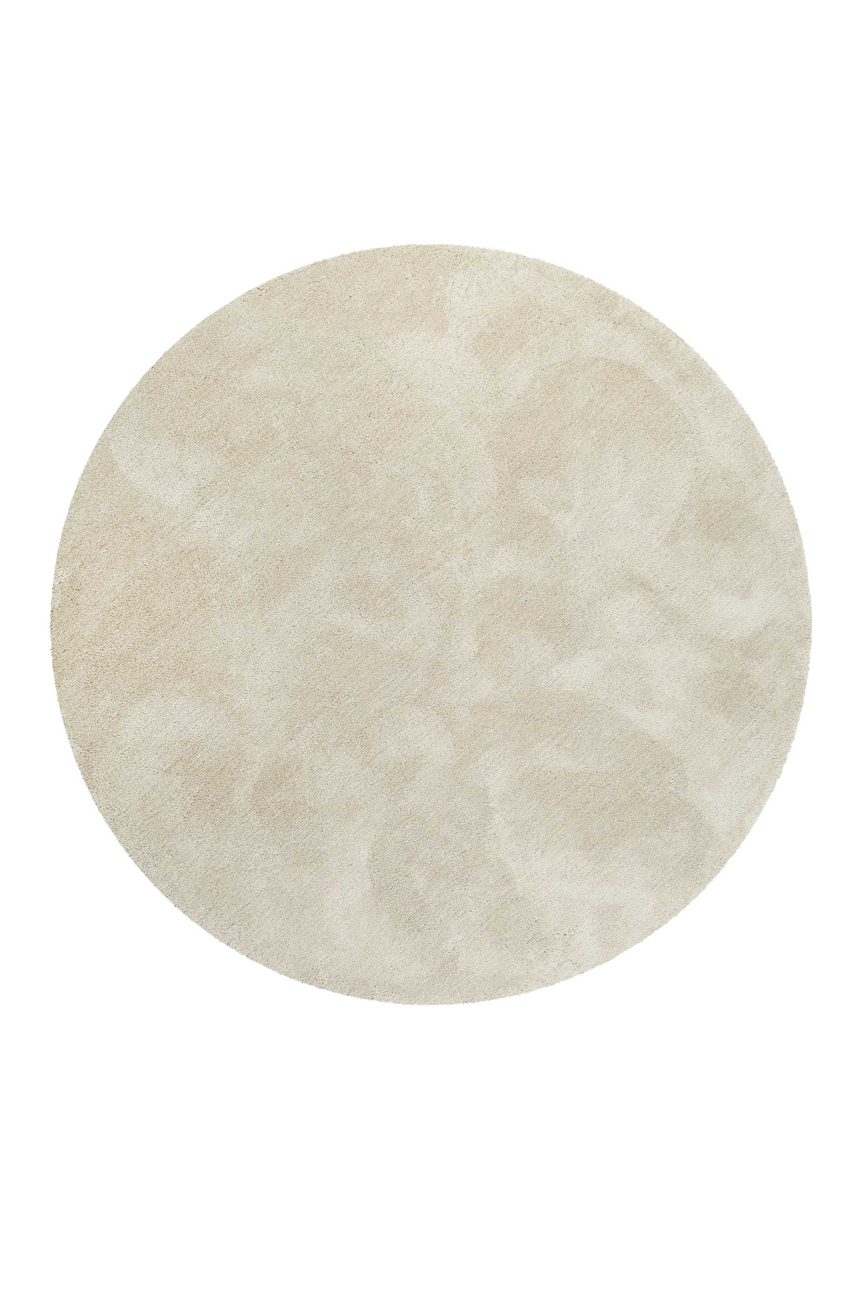 Esprit Teppich Rund Creme Beige meliert Hochflor » Relaxx « - Ansicht 1