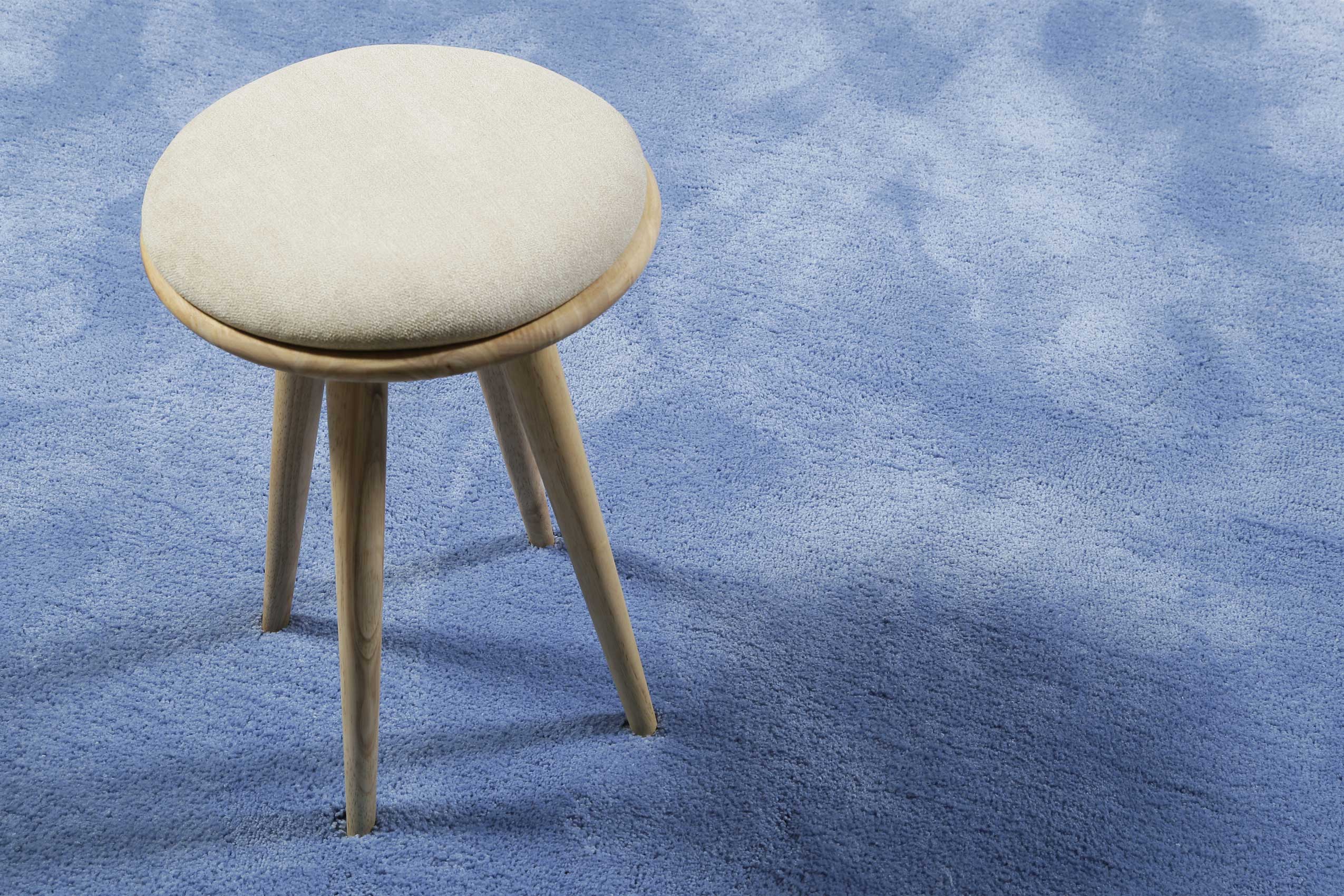 Esprit Teppich Rund Blau Hochflor » Relaxx « - Ansicht 5