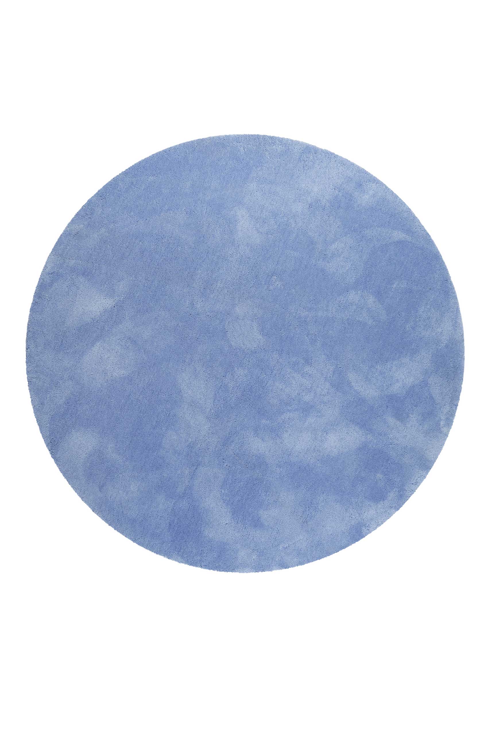 Esprit Teppich Rund Blau Hochflor » Relaxx « - Ansicht 1