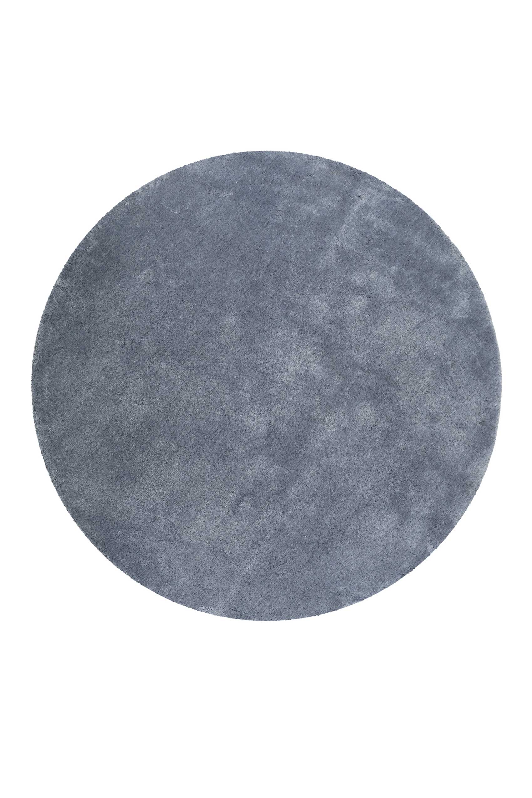 Esprit Teppich Rund Blau Grau Hochflor 