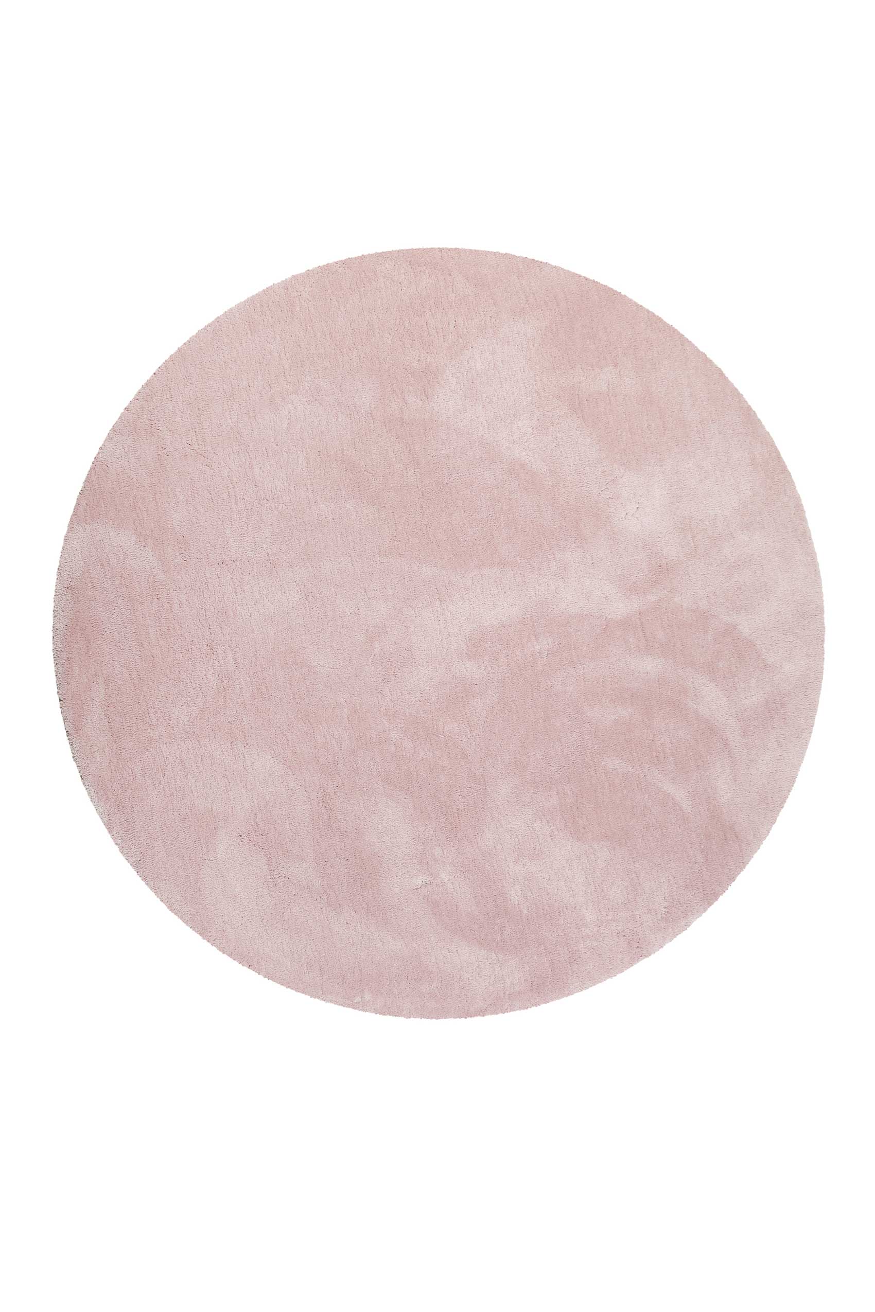 Esprit Teppich Rund Rosa Hochflor 