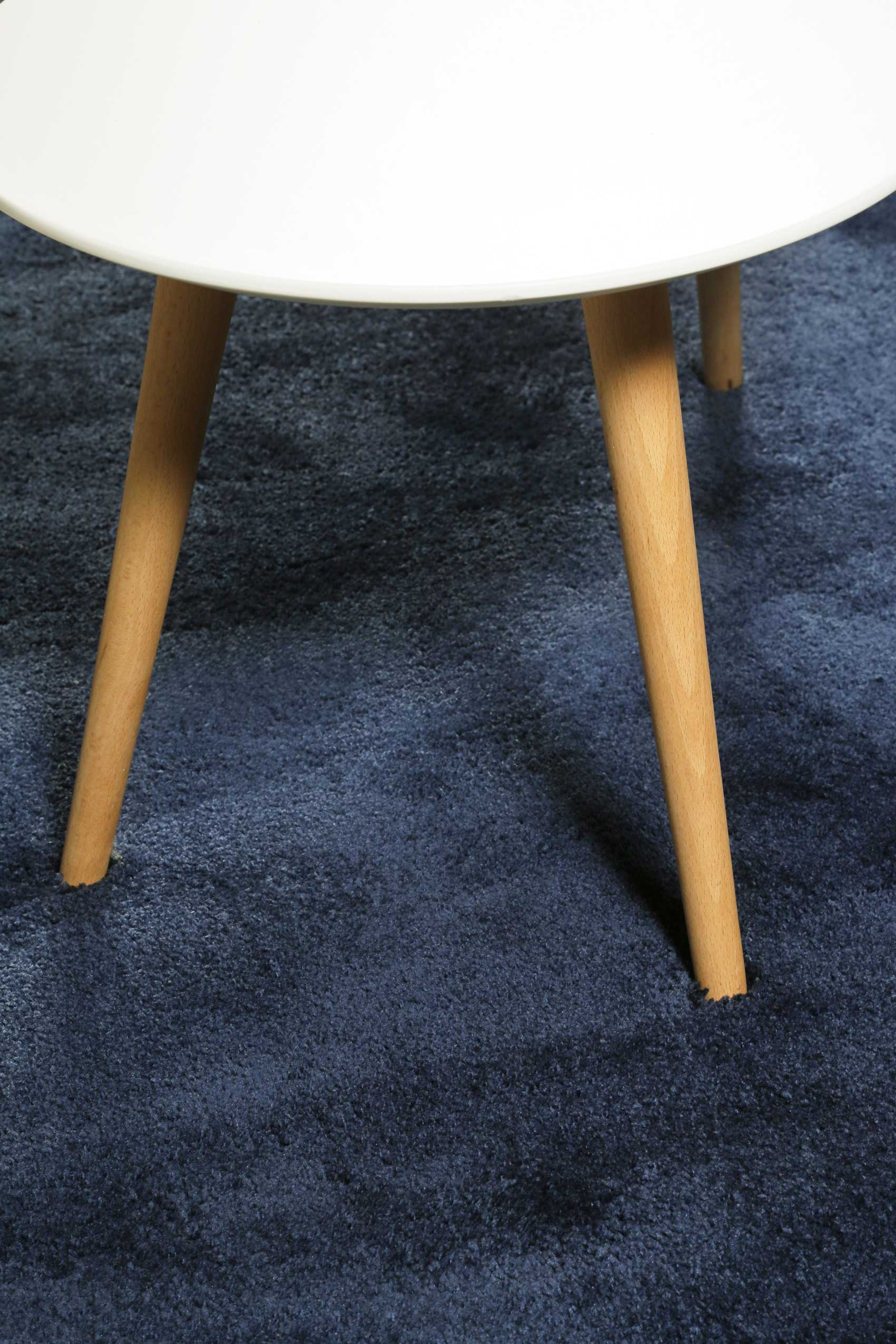 Esprit Teppich Dunkelblau Hochflor 