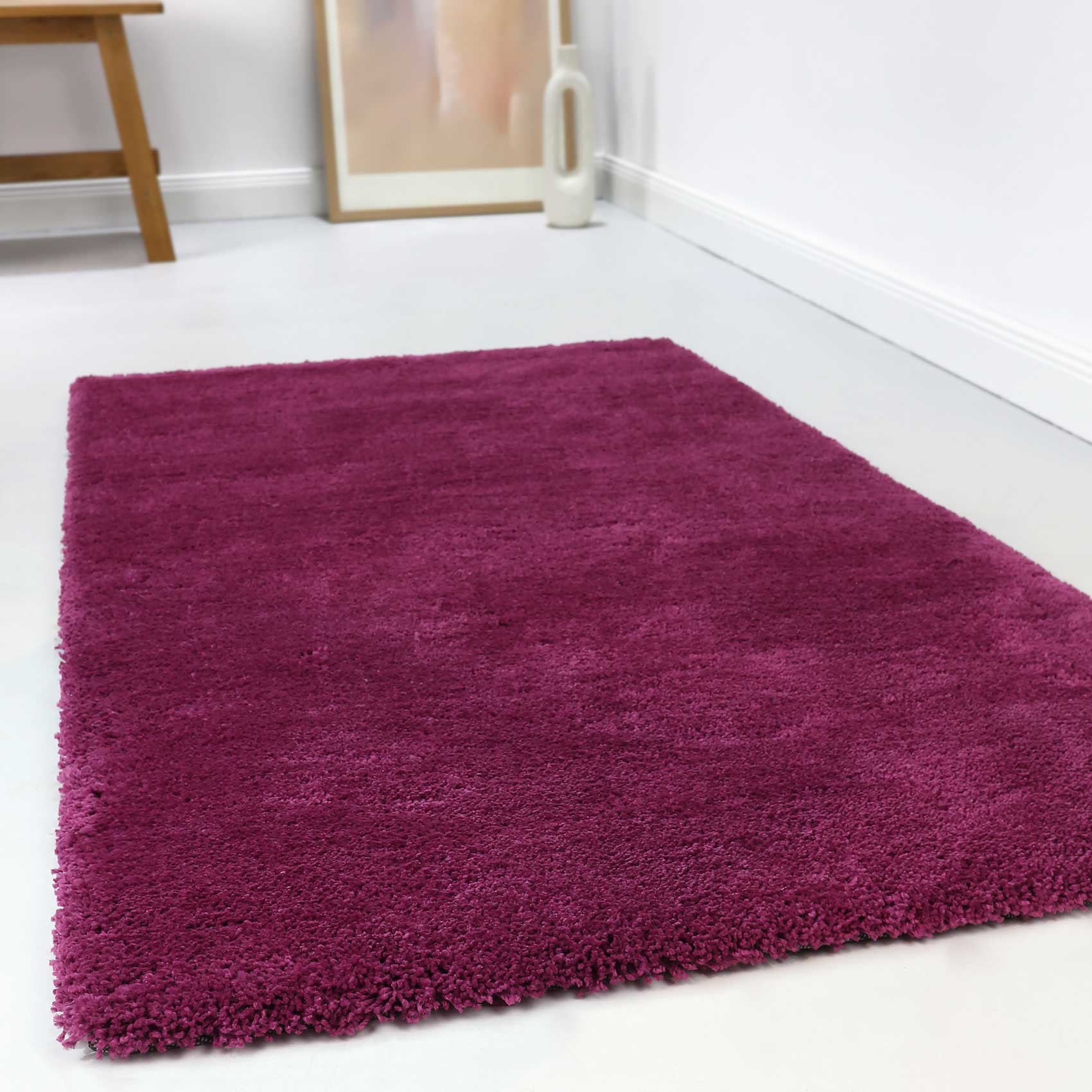 Esprit Teppich Pink Violett Hochflor » Relaxx « - Ansicht 1