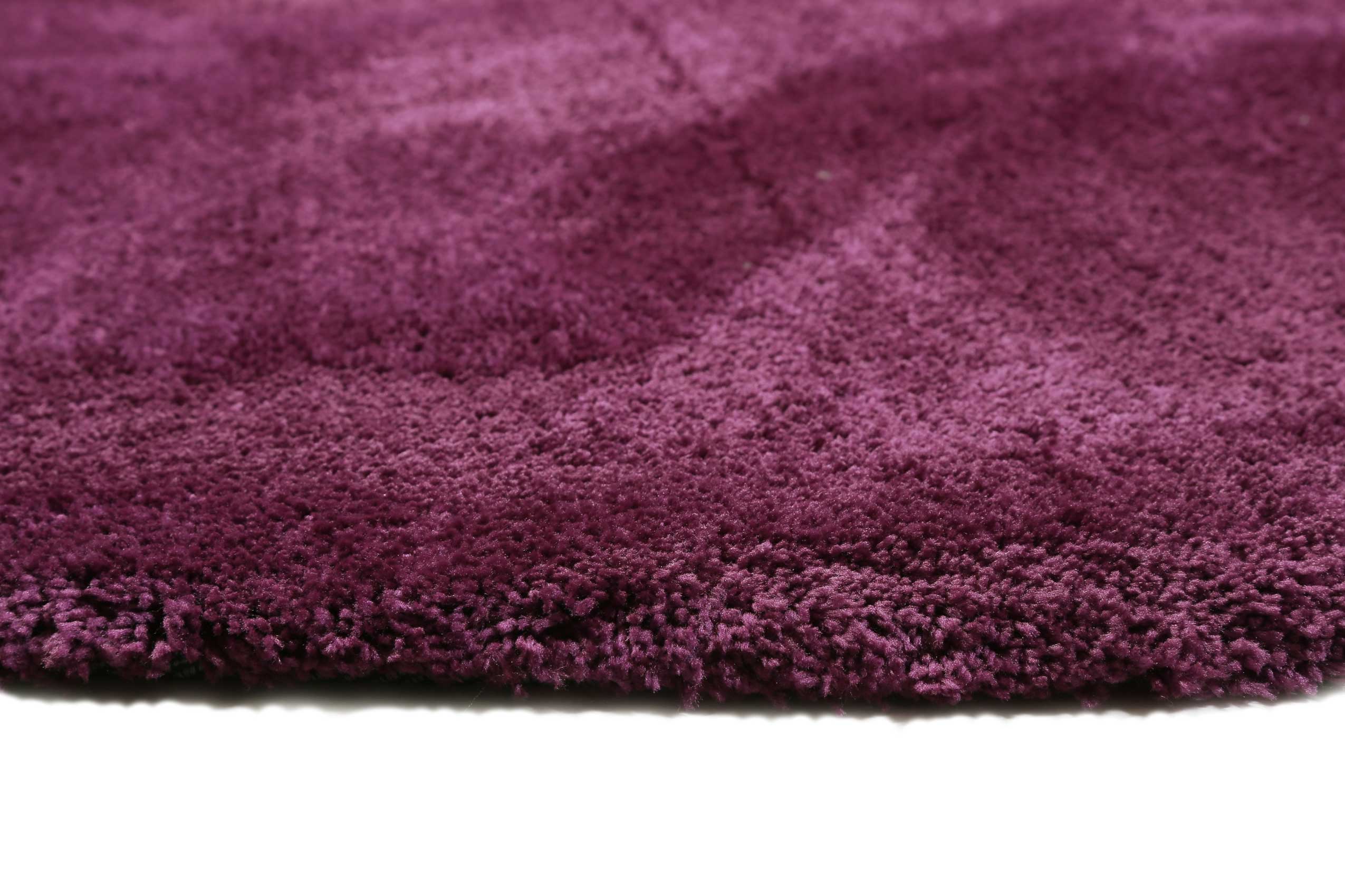 Esprit Teppich Rund Pink Violett Hochflor 