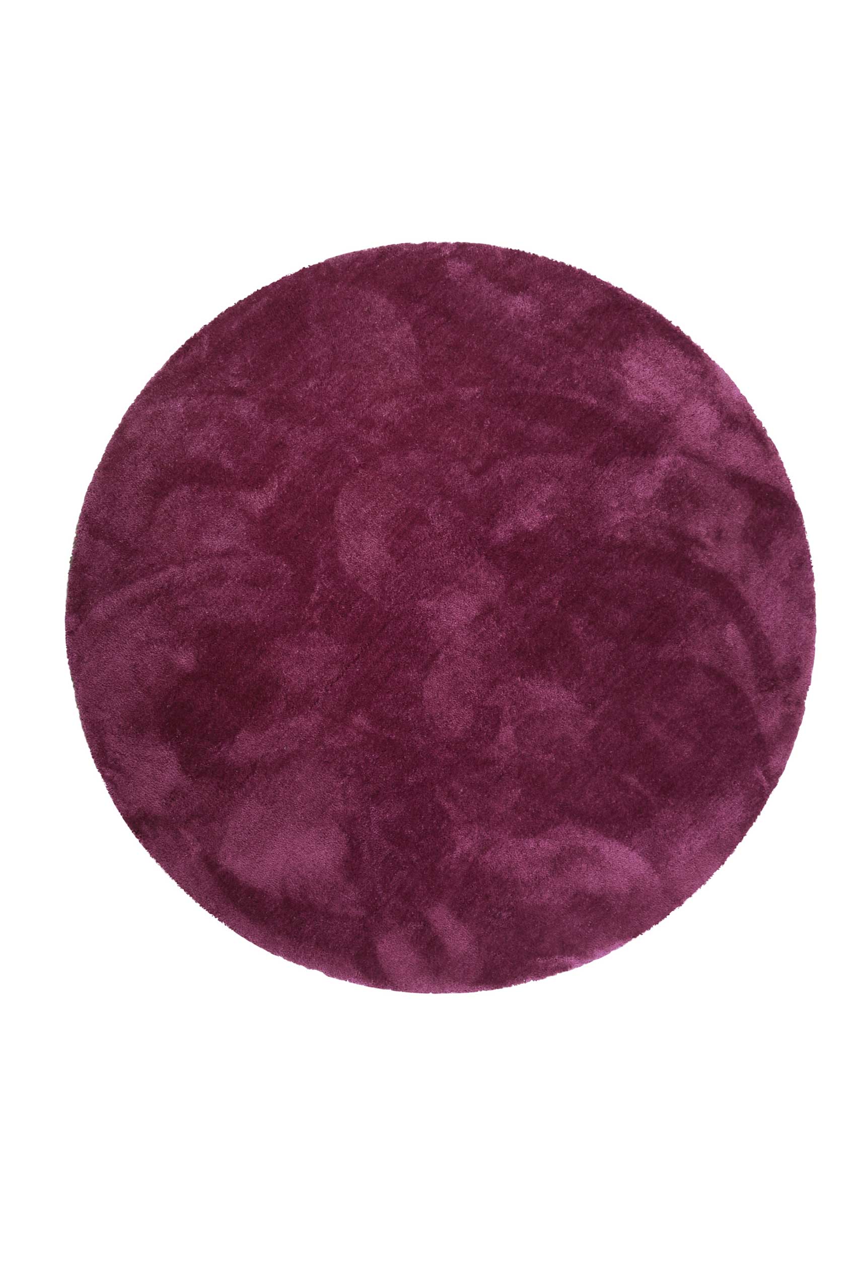 Esprit Teppich Rund Pink Violett Hochflor 
