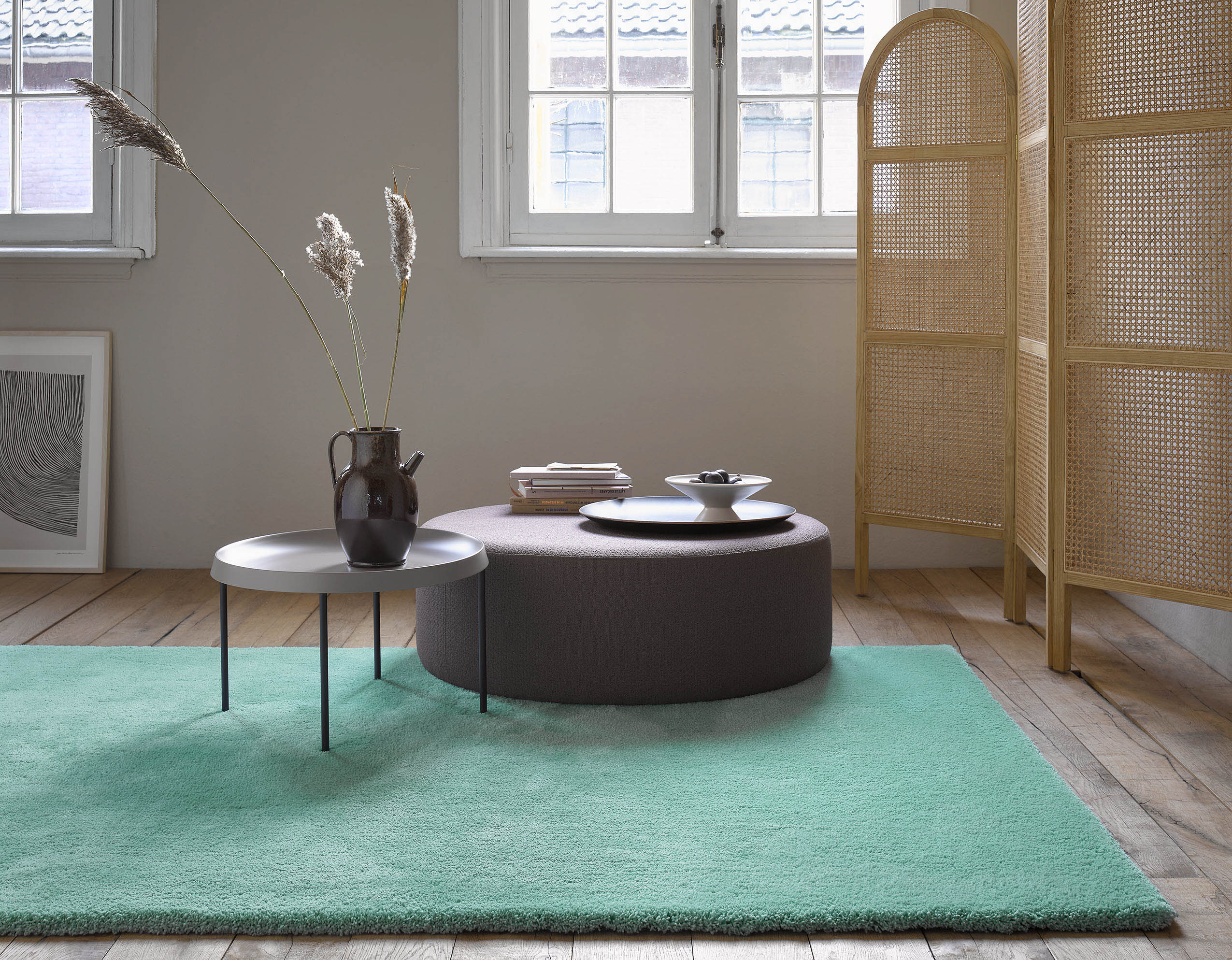 Esprit Teppich Türkis Hochflor 