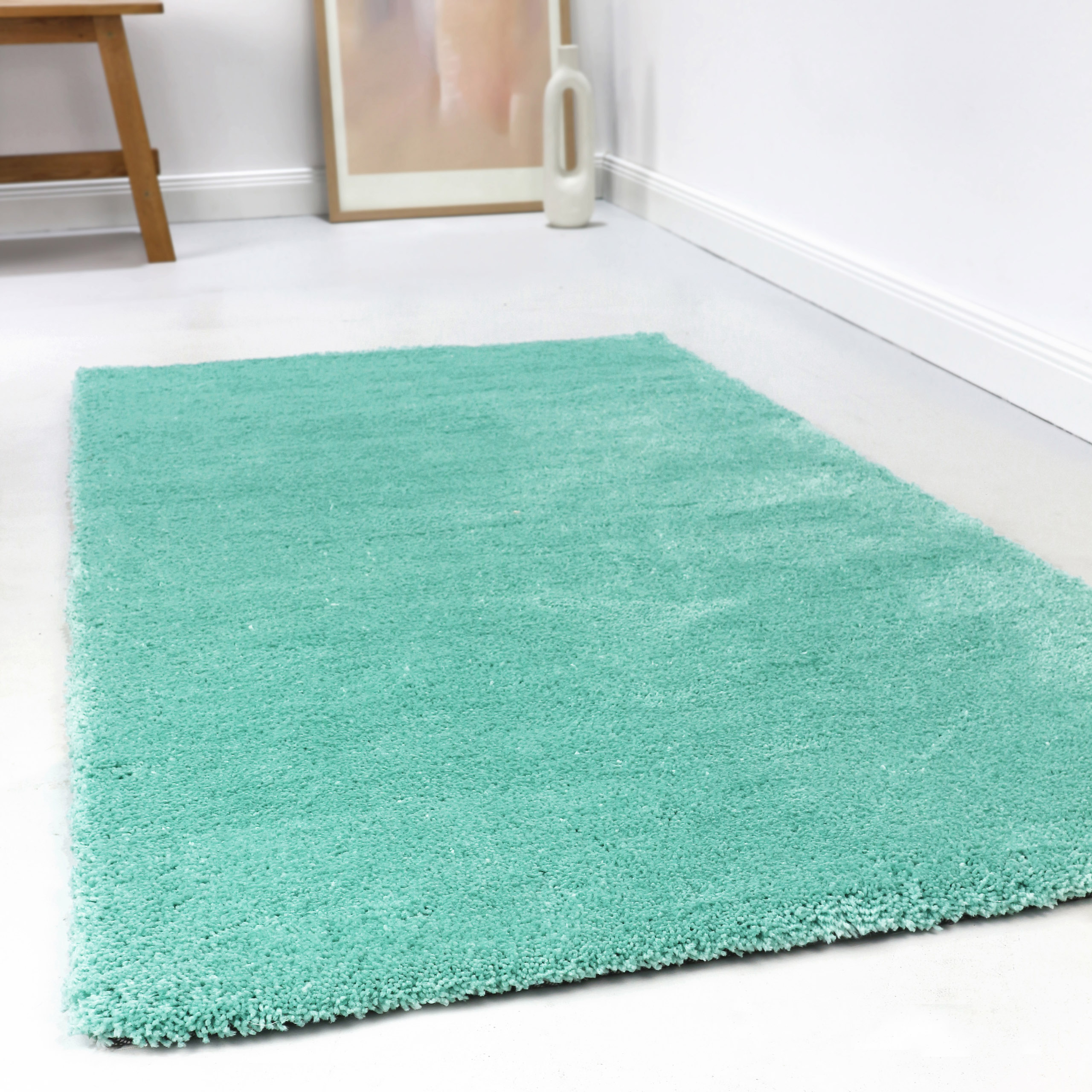 Esprit Teppich Türkis Hochflor 