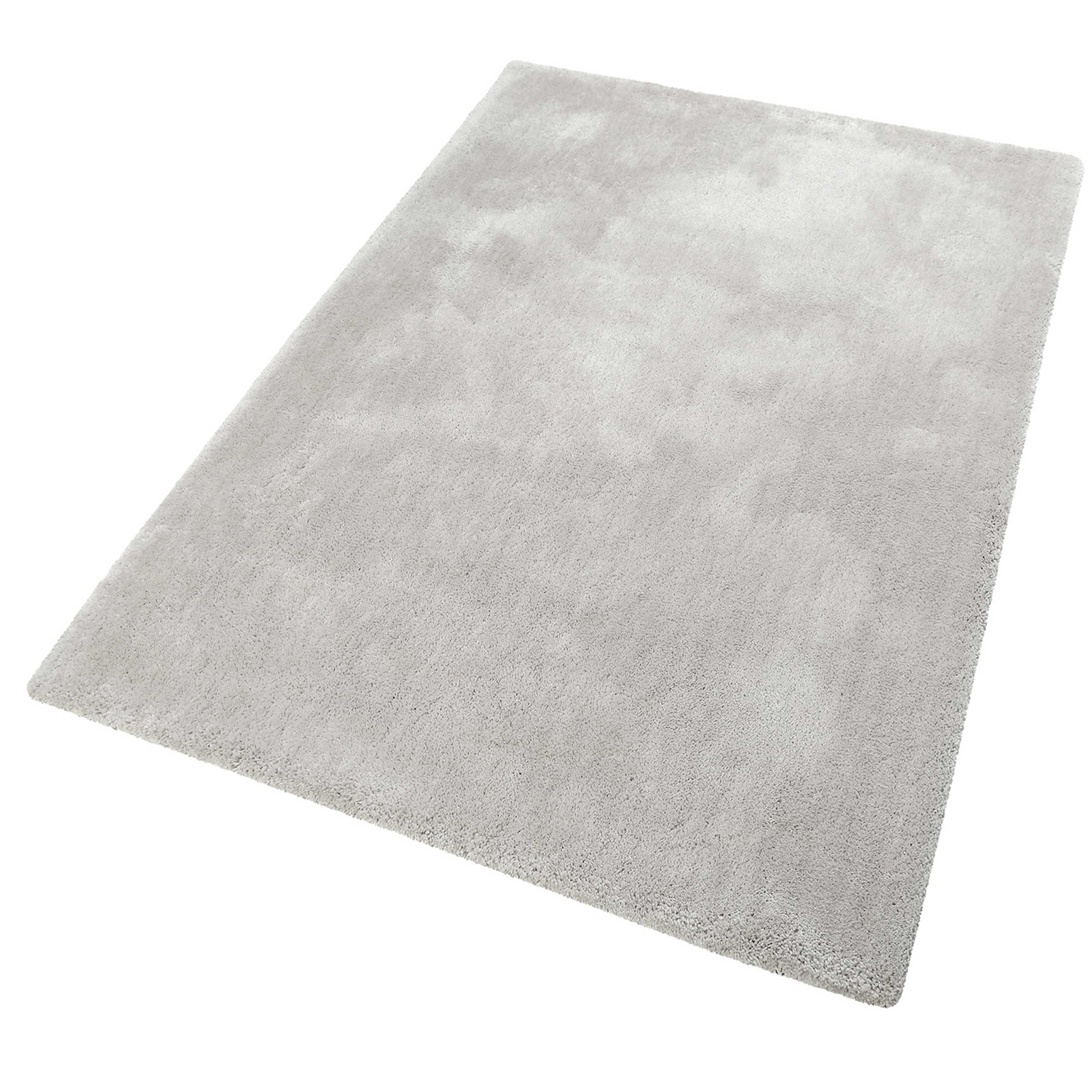 Esprit Teppich Hellgrau Hochflor 