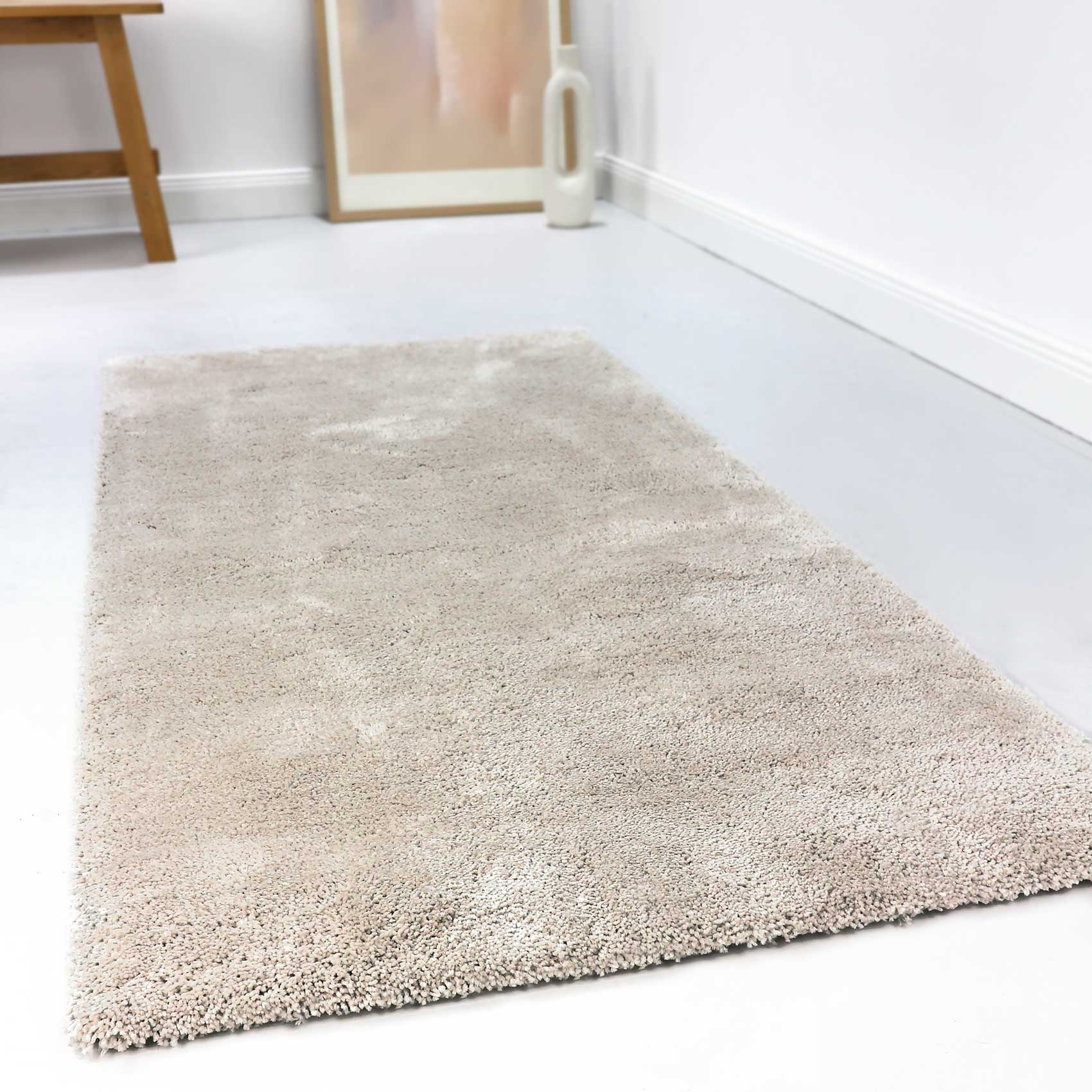 Esprit Teppich Creme Beige Hochflor 
