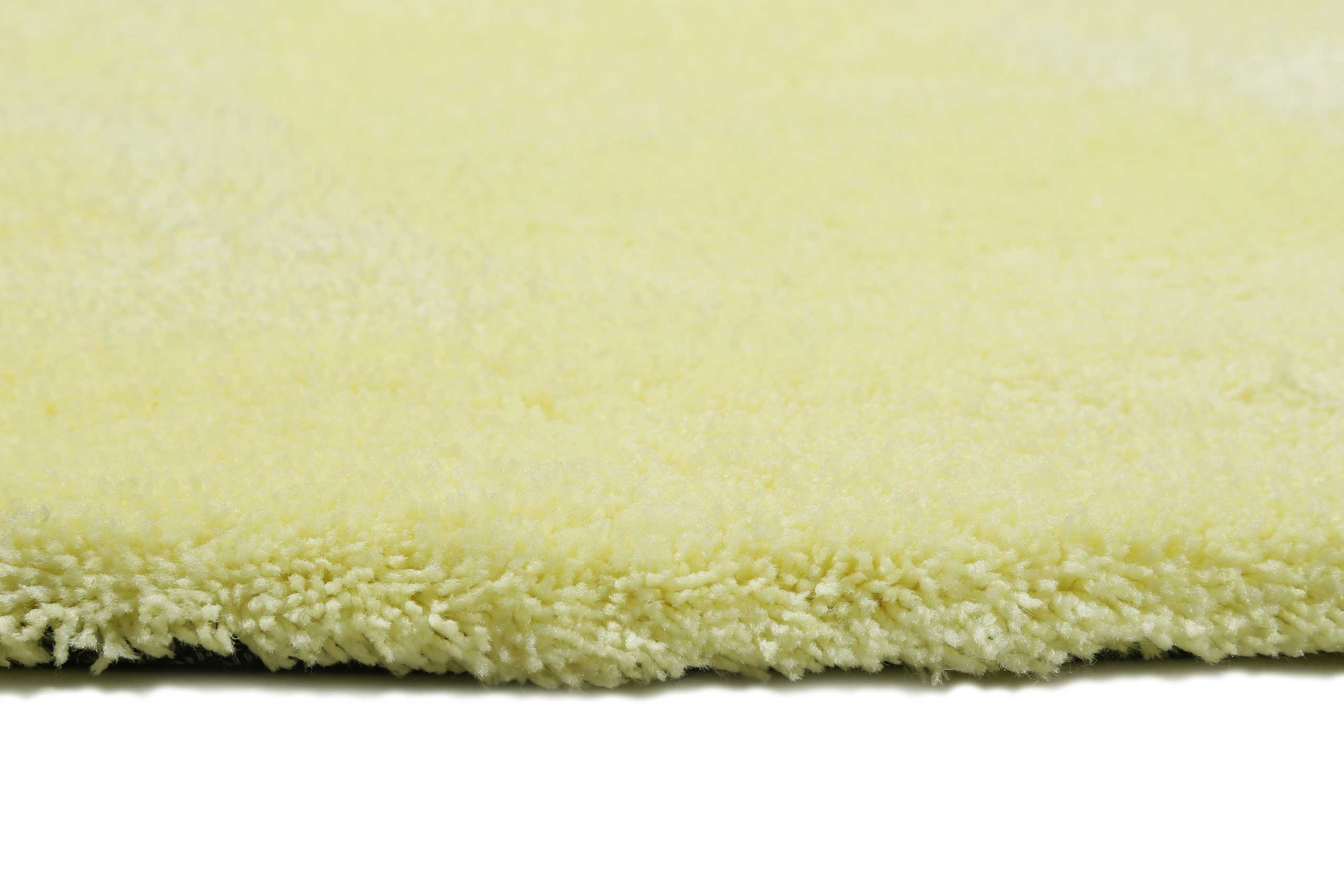 Esprit Teppich Rund Gelb Hochflor 
