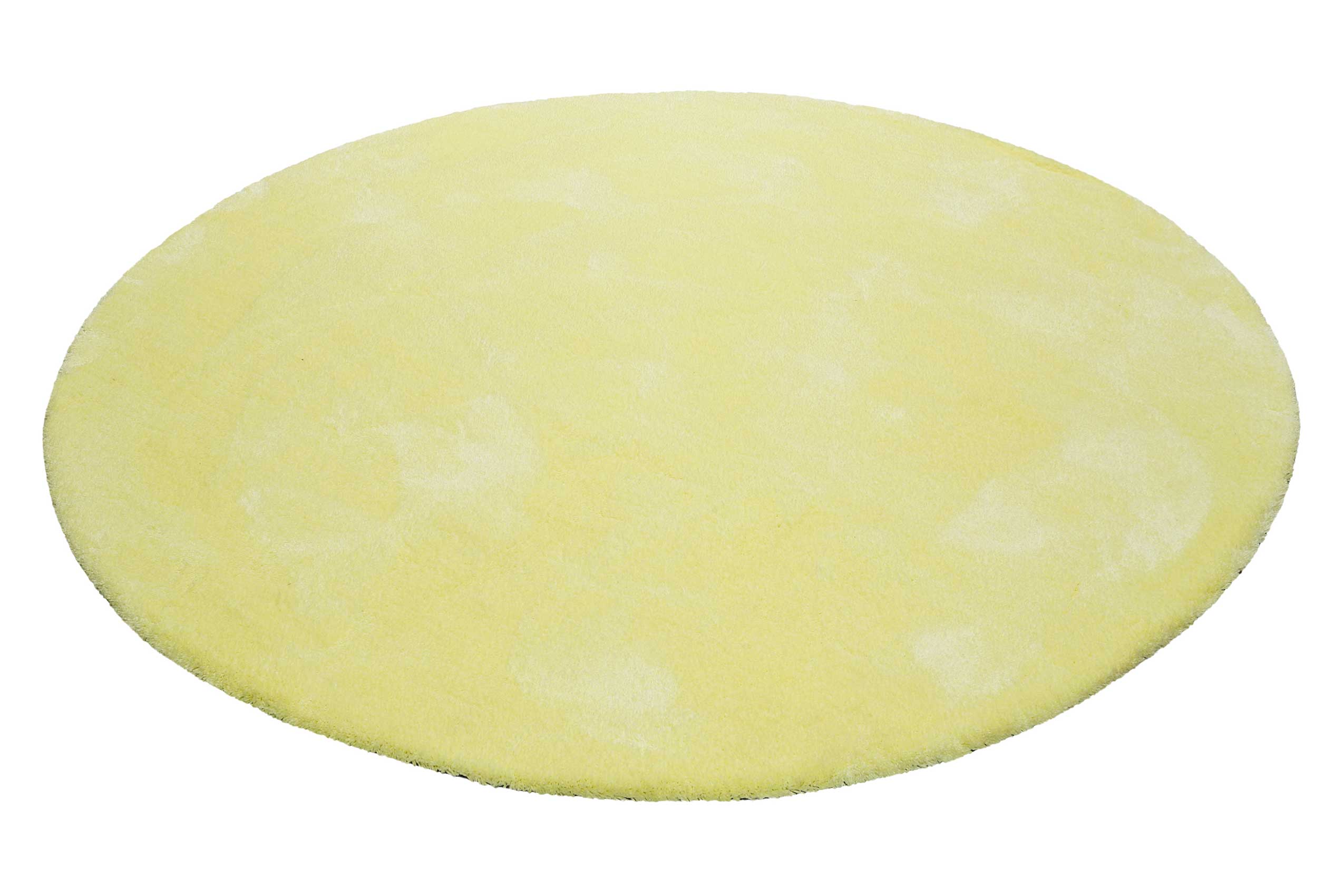 Esprit Teppich Rund Gelb Hochflor 
